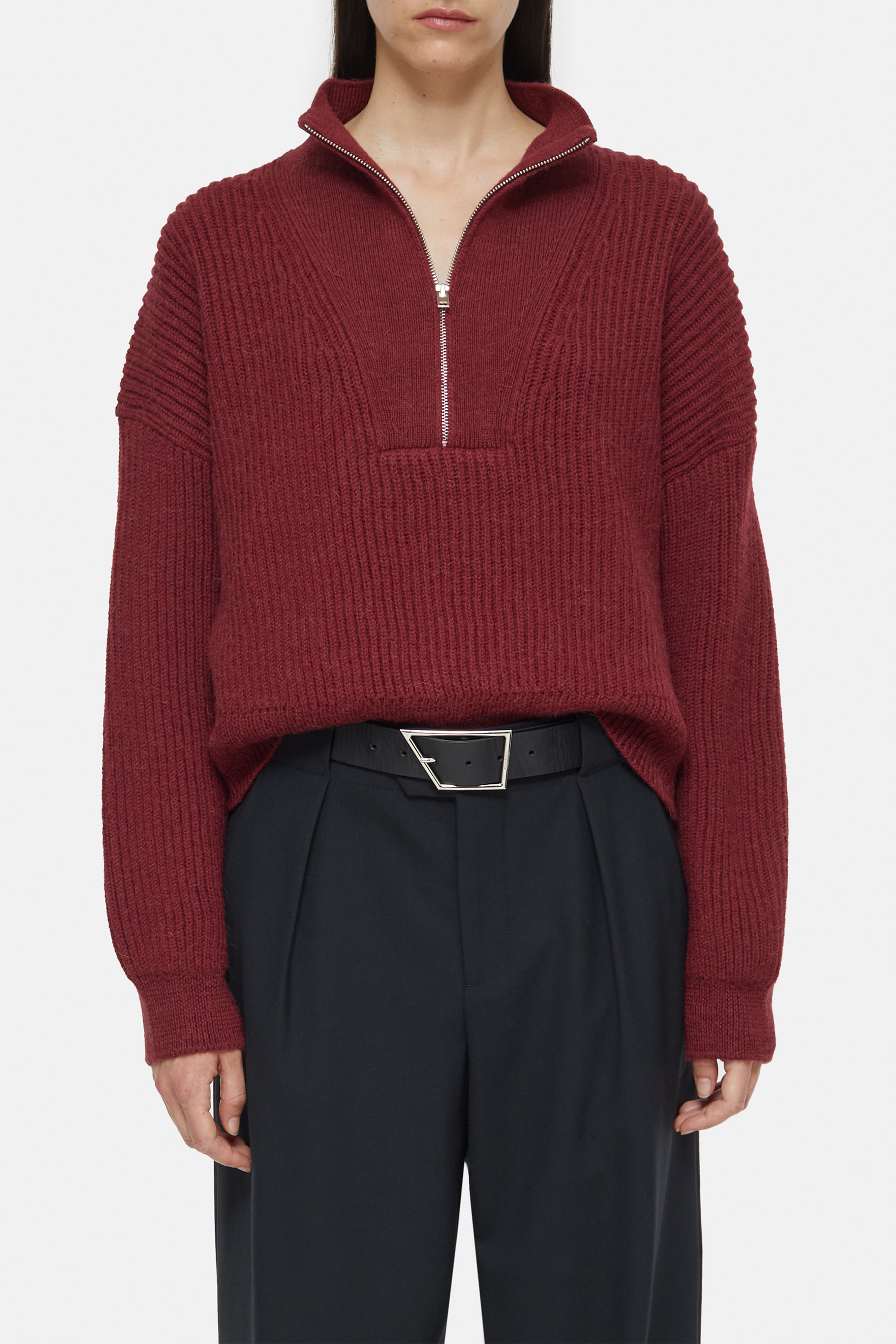 CLOSED-CROPPED TROYER KNITS-ARCHIVE-SALE-OUTLET-Lagerverkauf-Strick & Pullover-ARCHIVIST