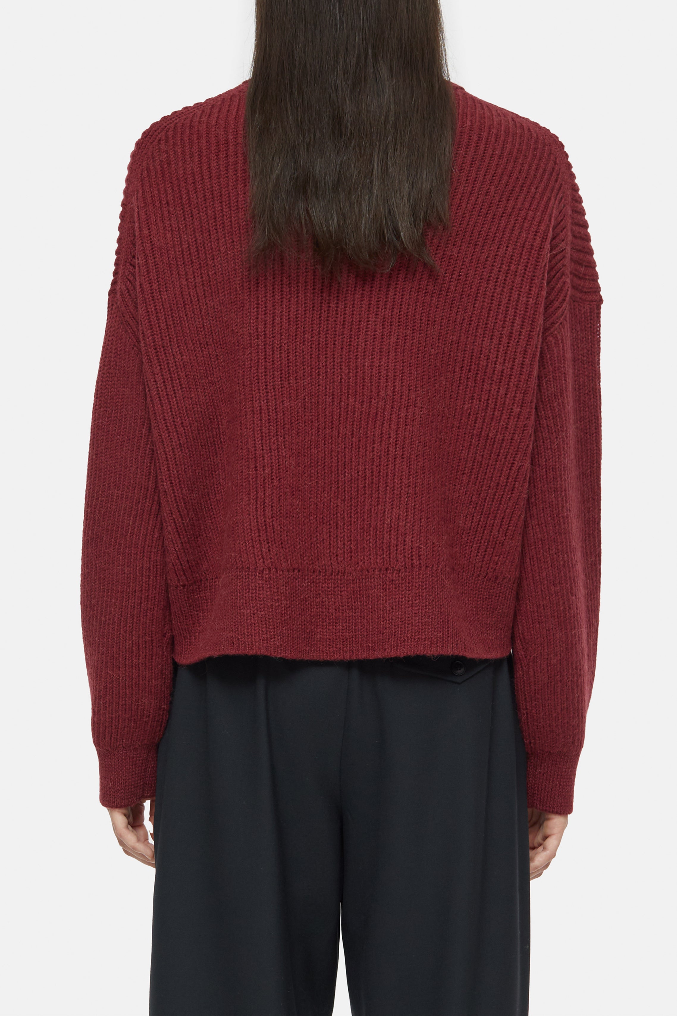 CLOSED-CROPPED TROYER KNITS-ARCHIVE-SALE-OUTLET-Lagerverkauf-Strick & Pullover-ARCHIVIST