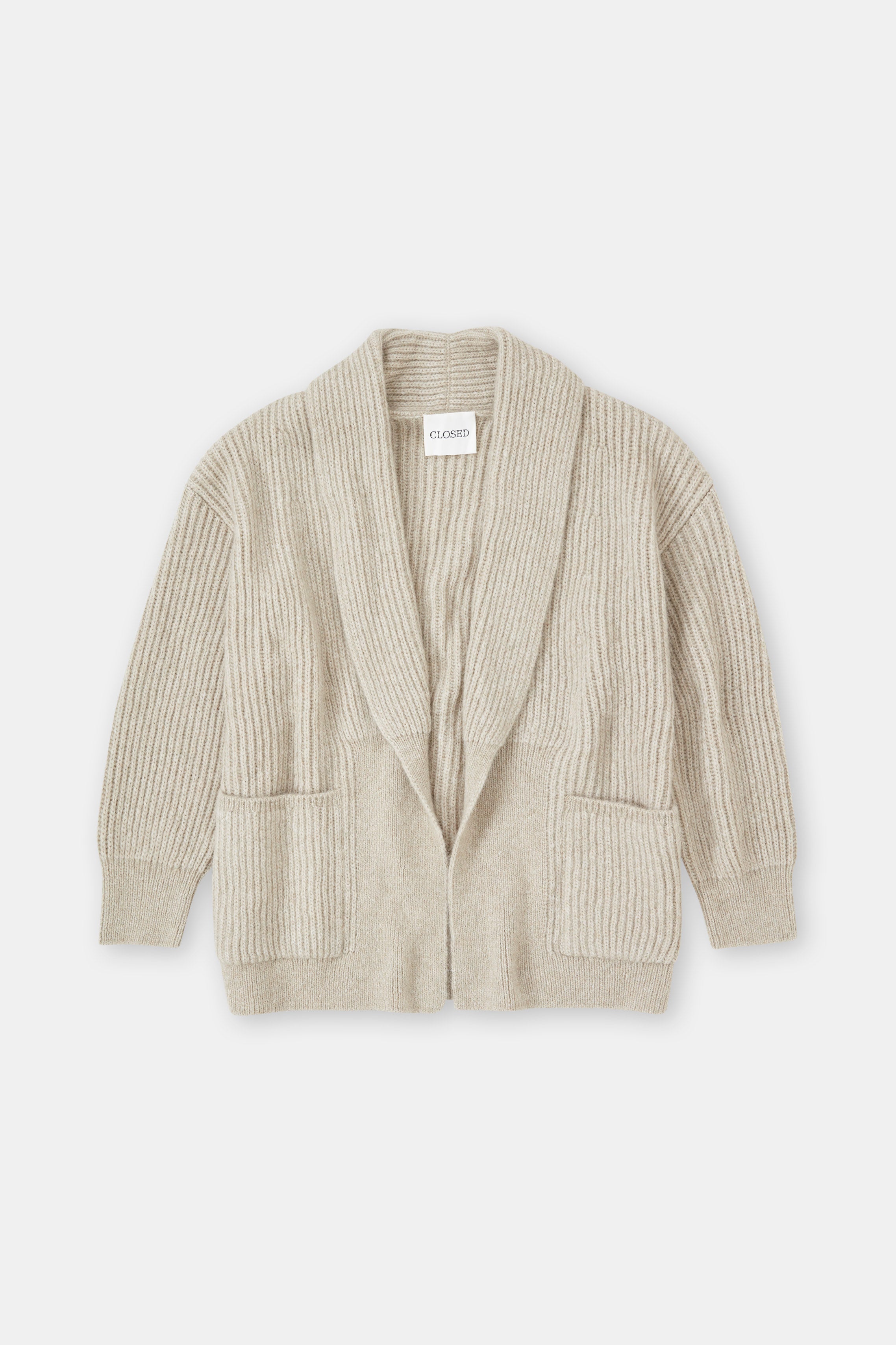 SHAWL COLLAR CARDIGAN