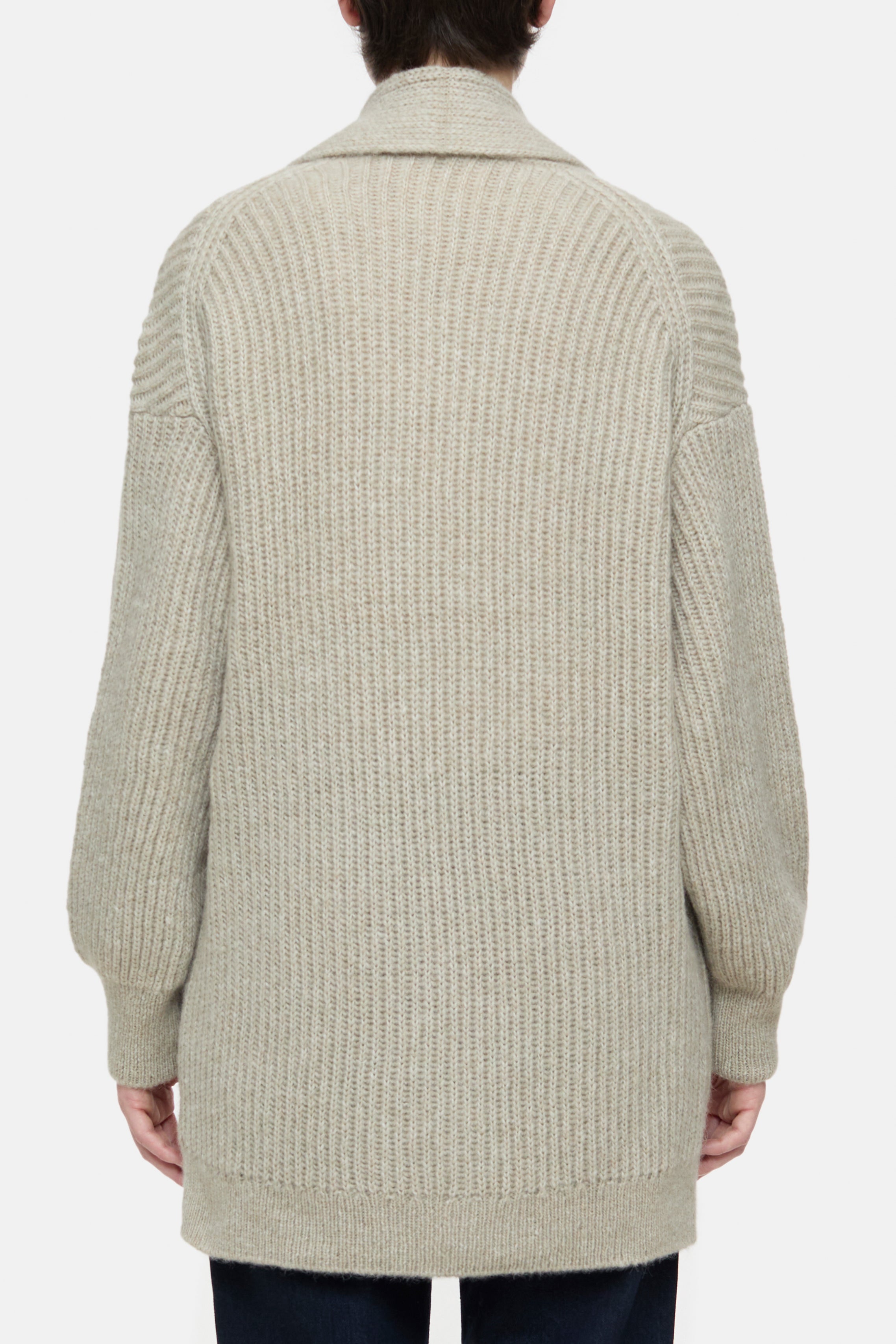 SHAWL COLLAR CARDIGAN