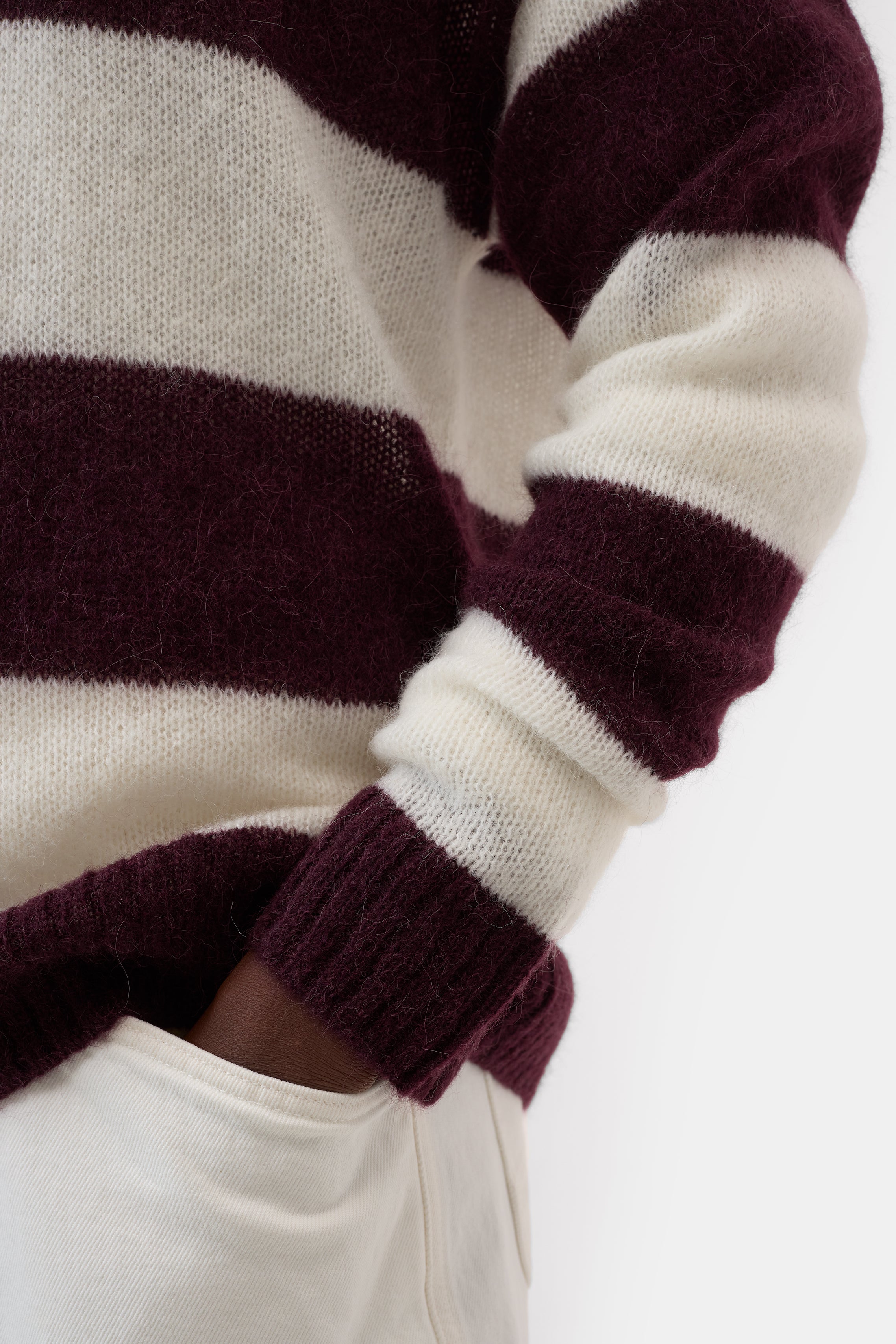 CREW NECK STRIPED
