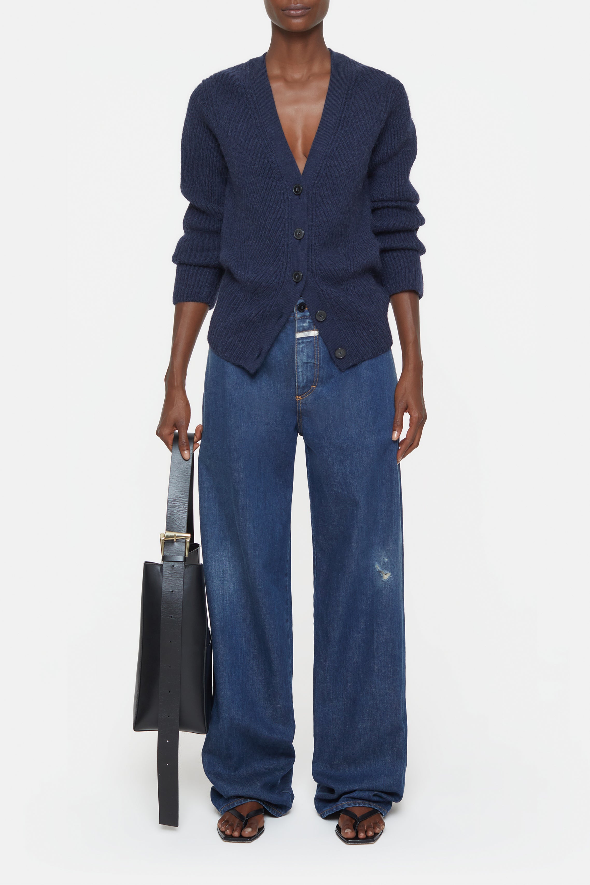 V CARDIGAN LONG SLEEVE