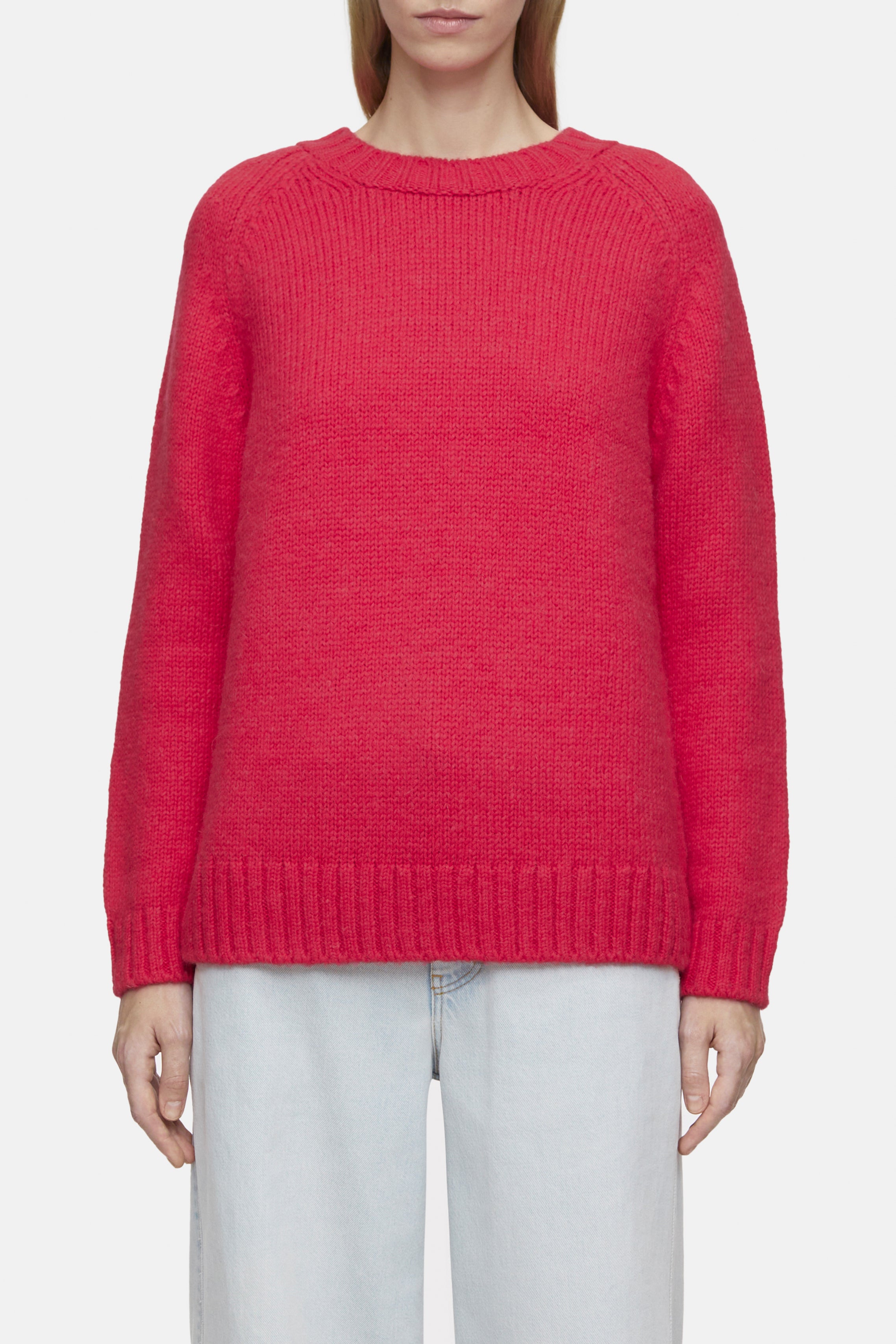 CREW NECK LONG SLEEVES KNITS