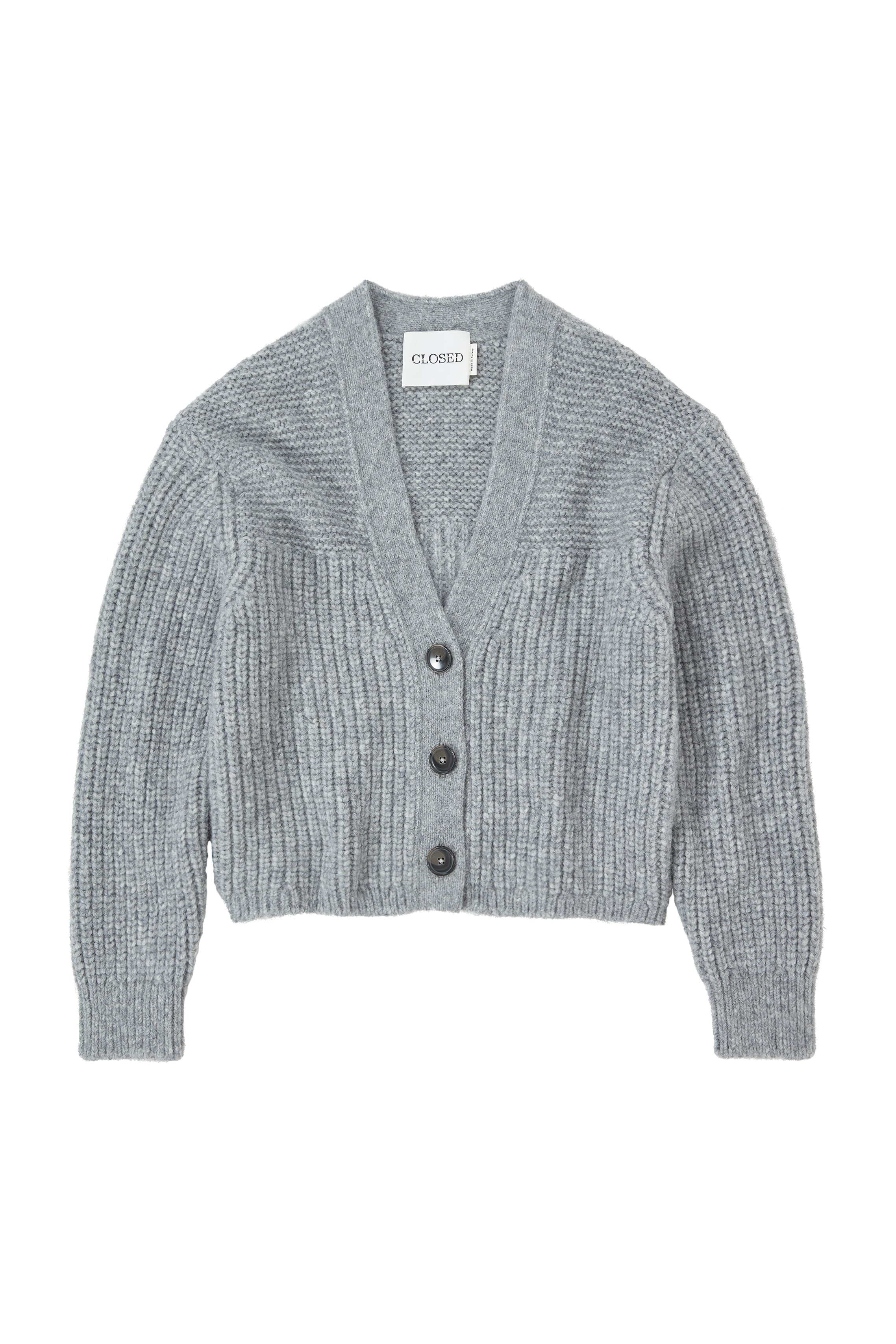 V CARDIGAN LONG SLEEVE KNITS