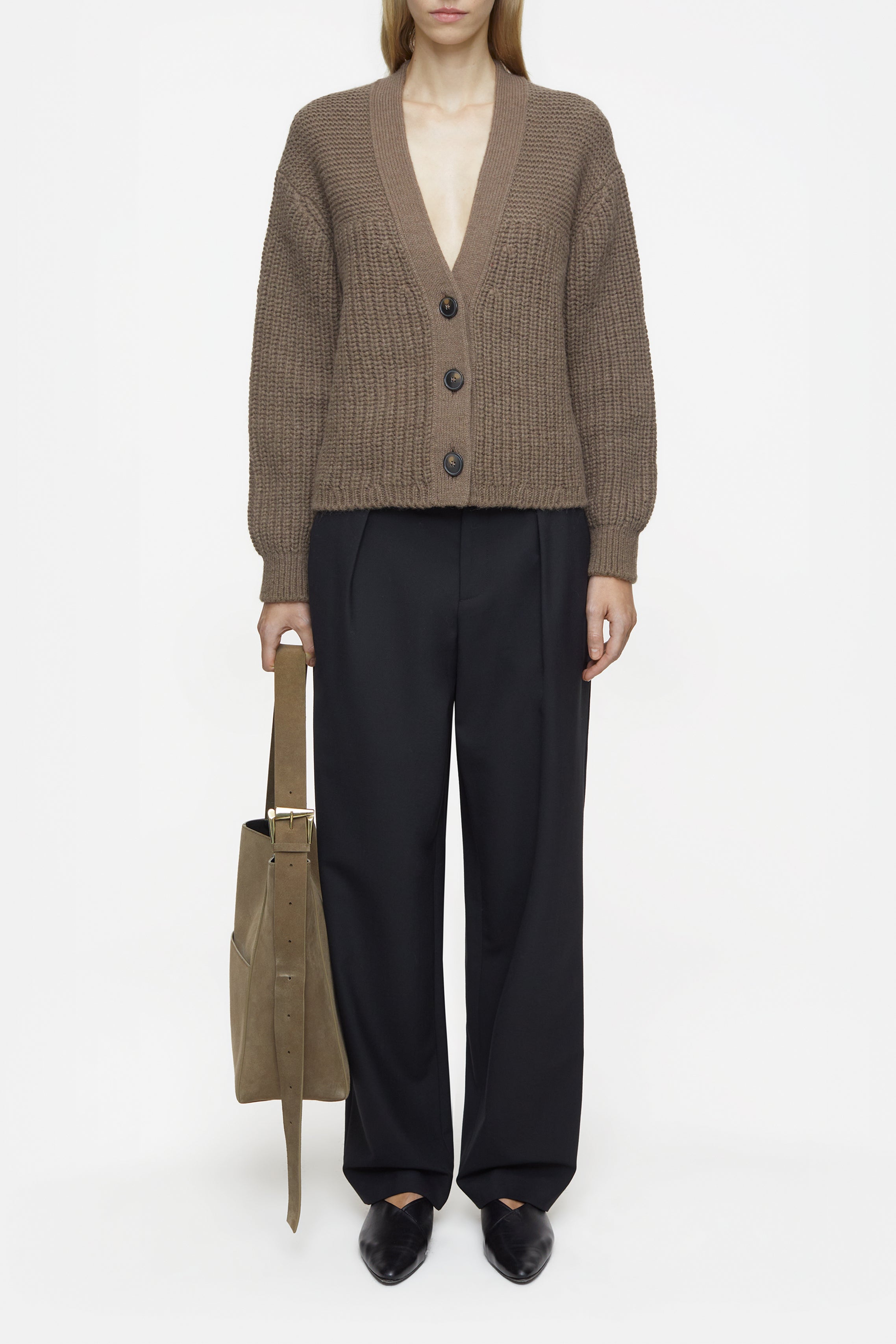 V CARDIGAN LONG SLEEVE