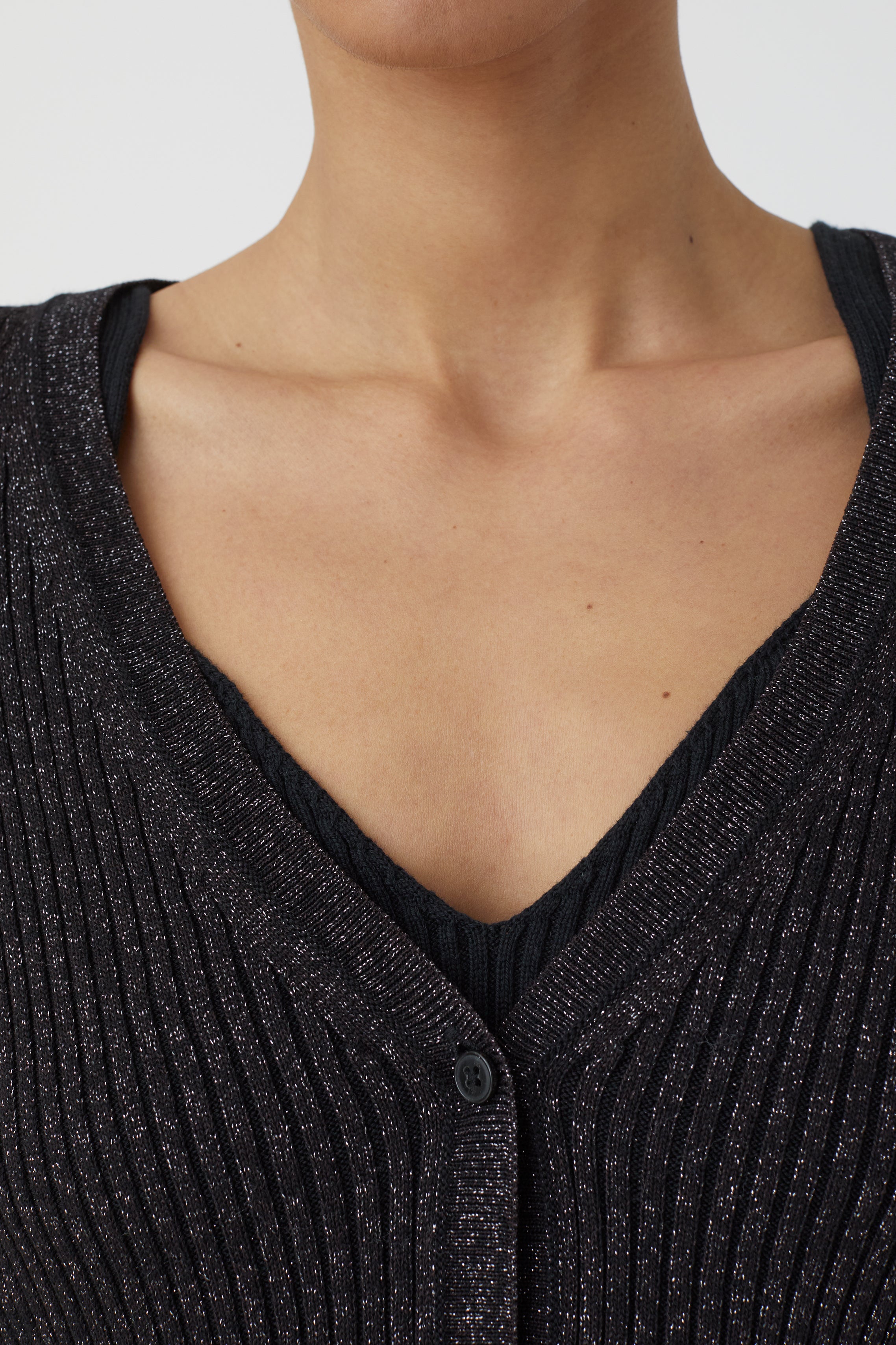 V CARDIGAN LONG SLEEVE