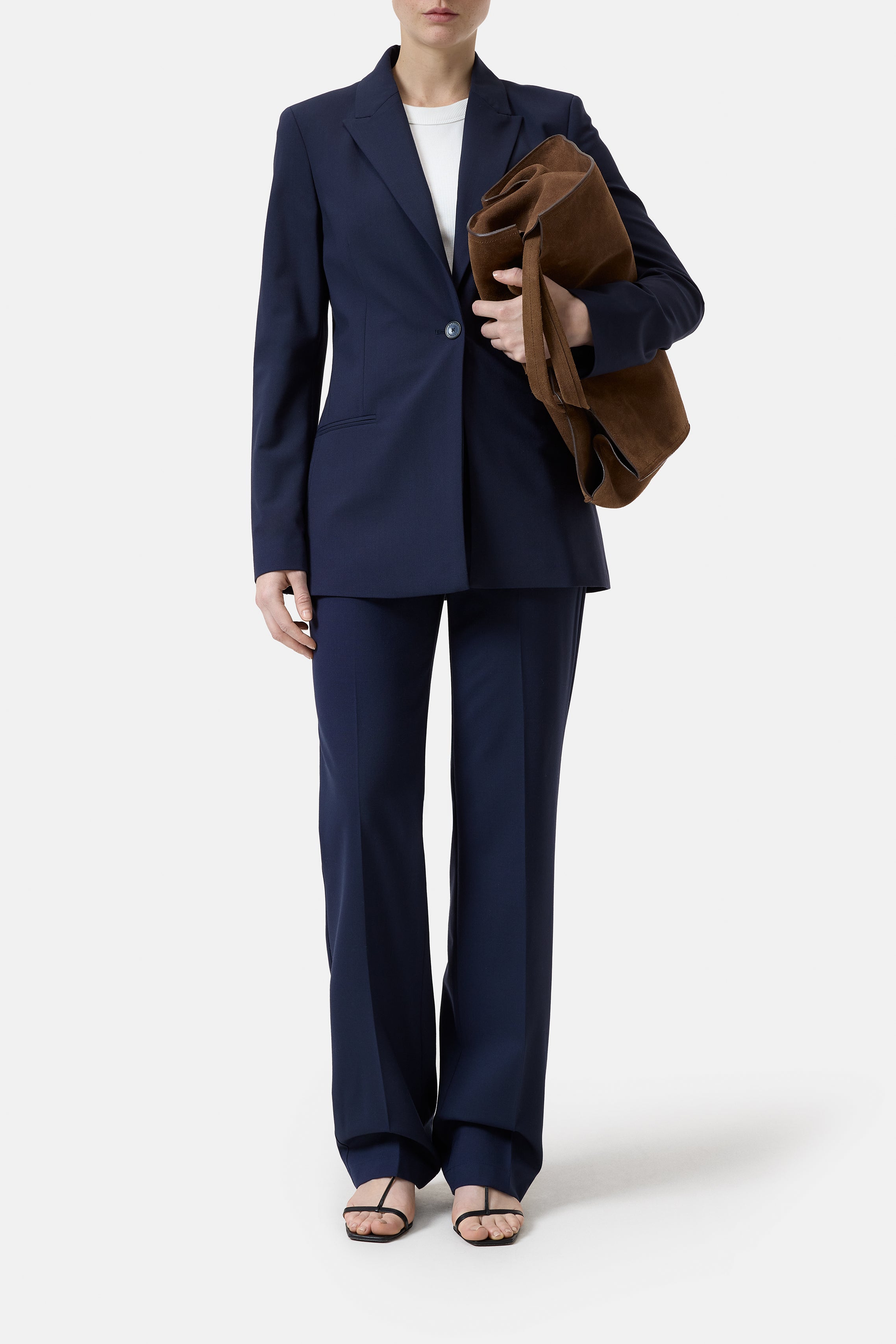 SLIM BLAZER-Jacken & Mäntel-Closed-XXS-DARK NIGHT-ARCHIVIST