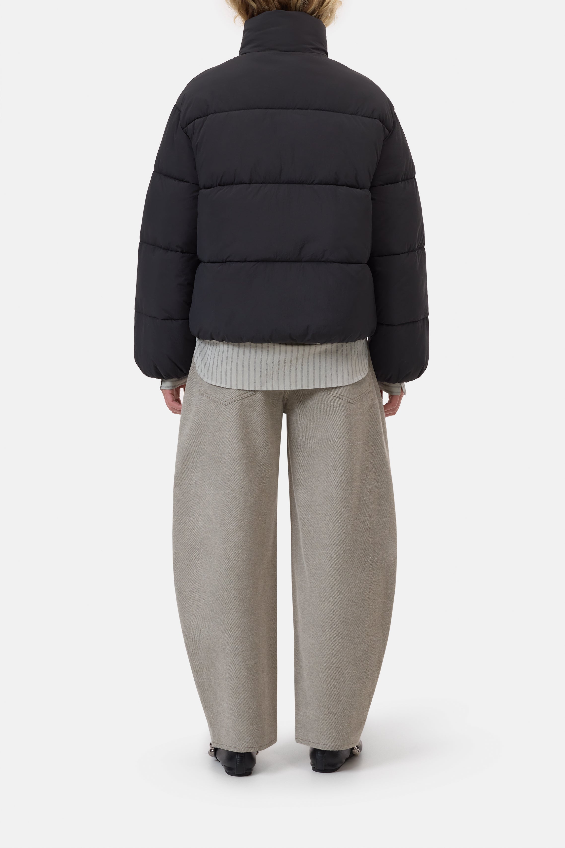 CROPPED PUFFER JACKET