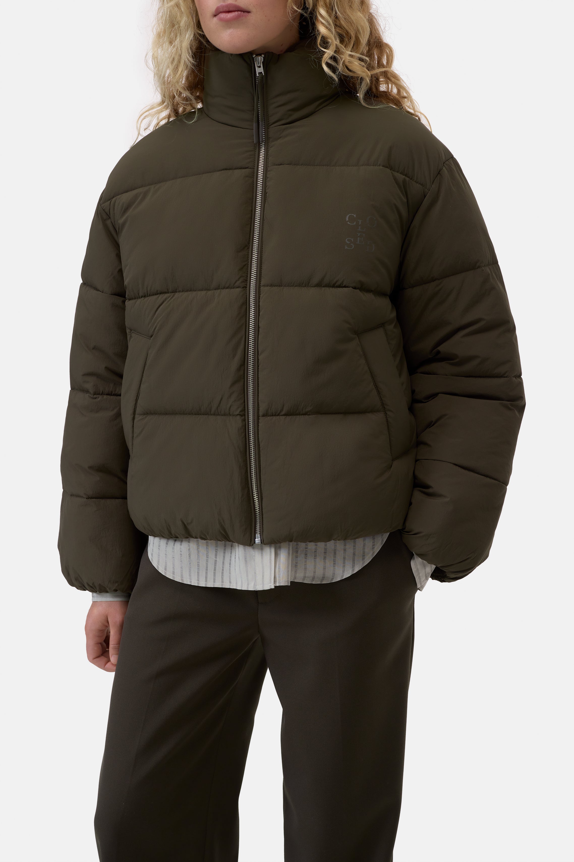 CROPPED PUFFER JACKET