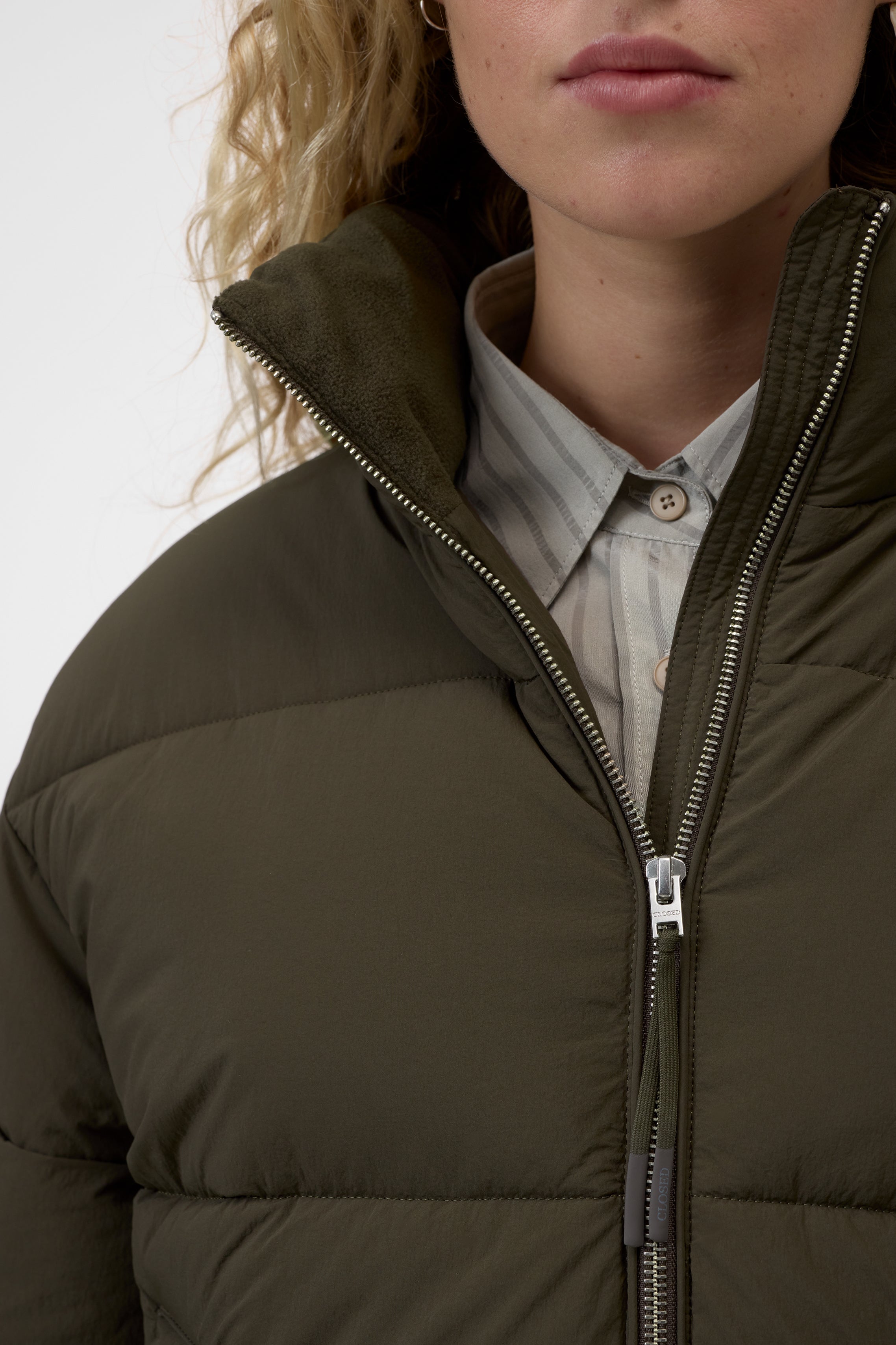 CROPPED PUFFER JACKET
