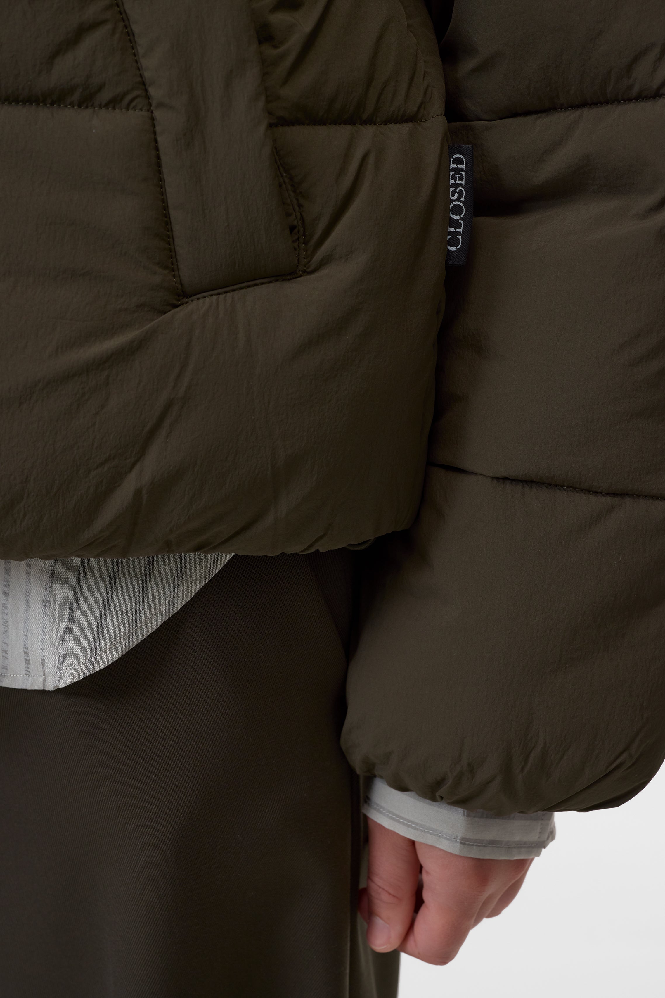 CROPPED PUFFER JACKET