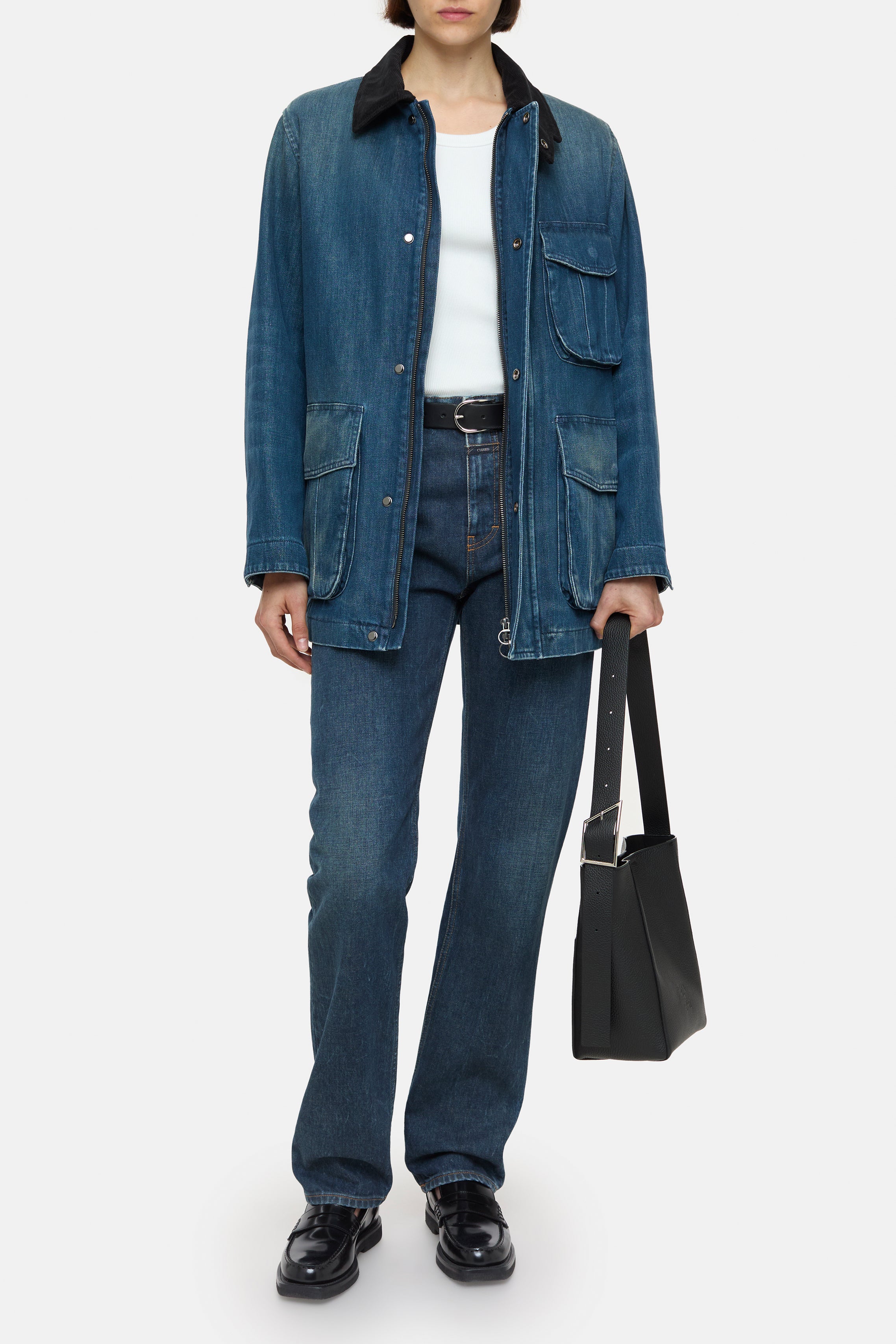 Closed-FIELD JACKET-Jacken & Mäntel-Black-Deal-Outlet-by-ARCHIVIST