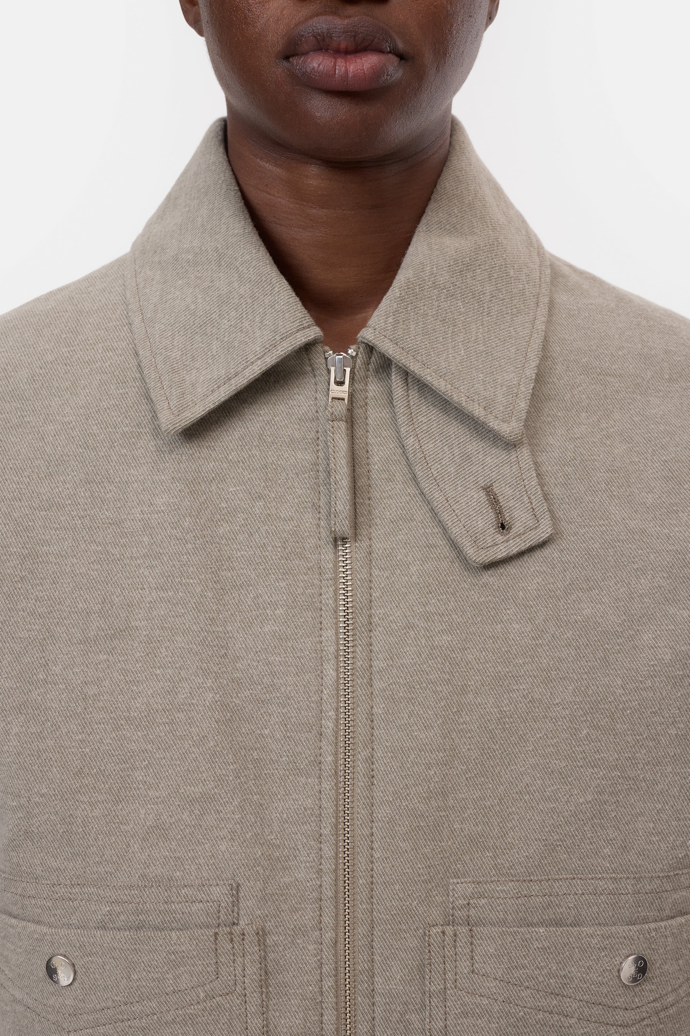 ZIPPED JACKET