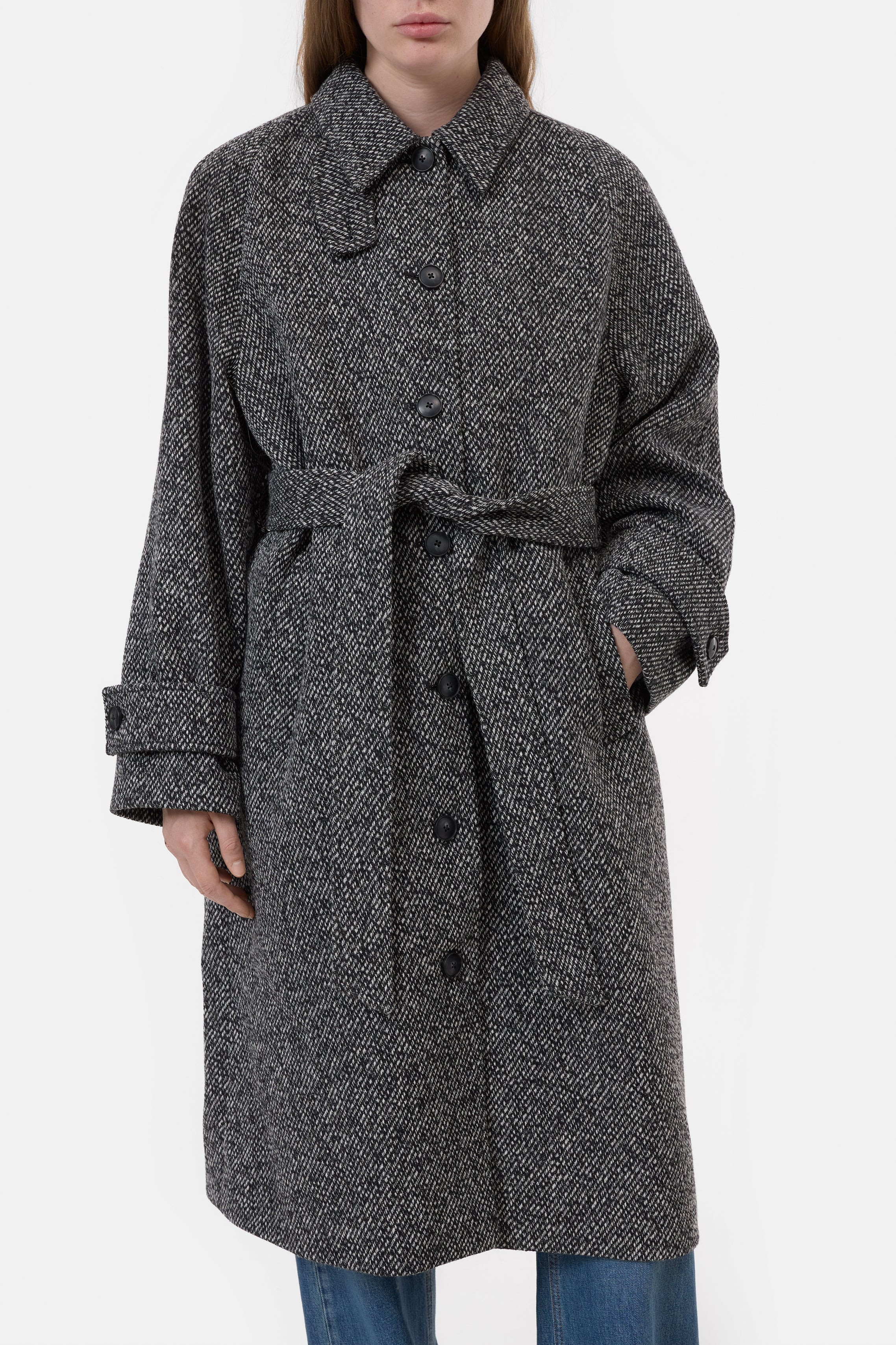 BELTED COAT