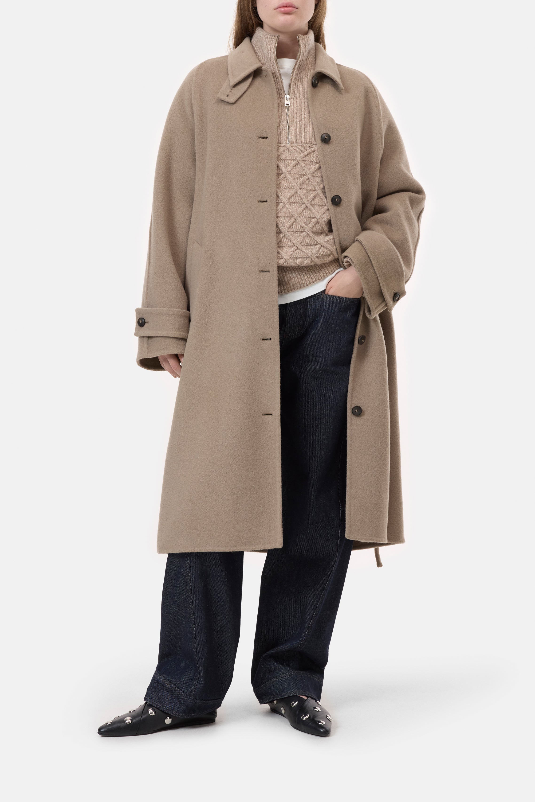 BELTED COAT