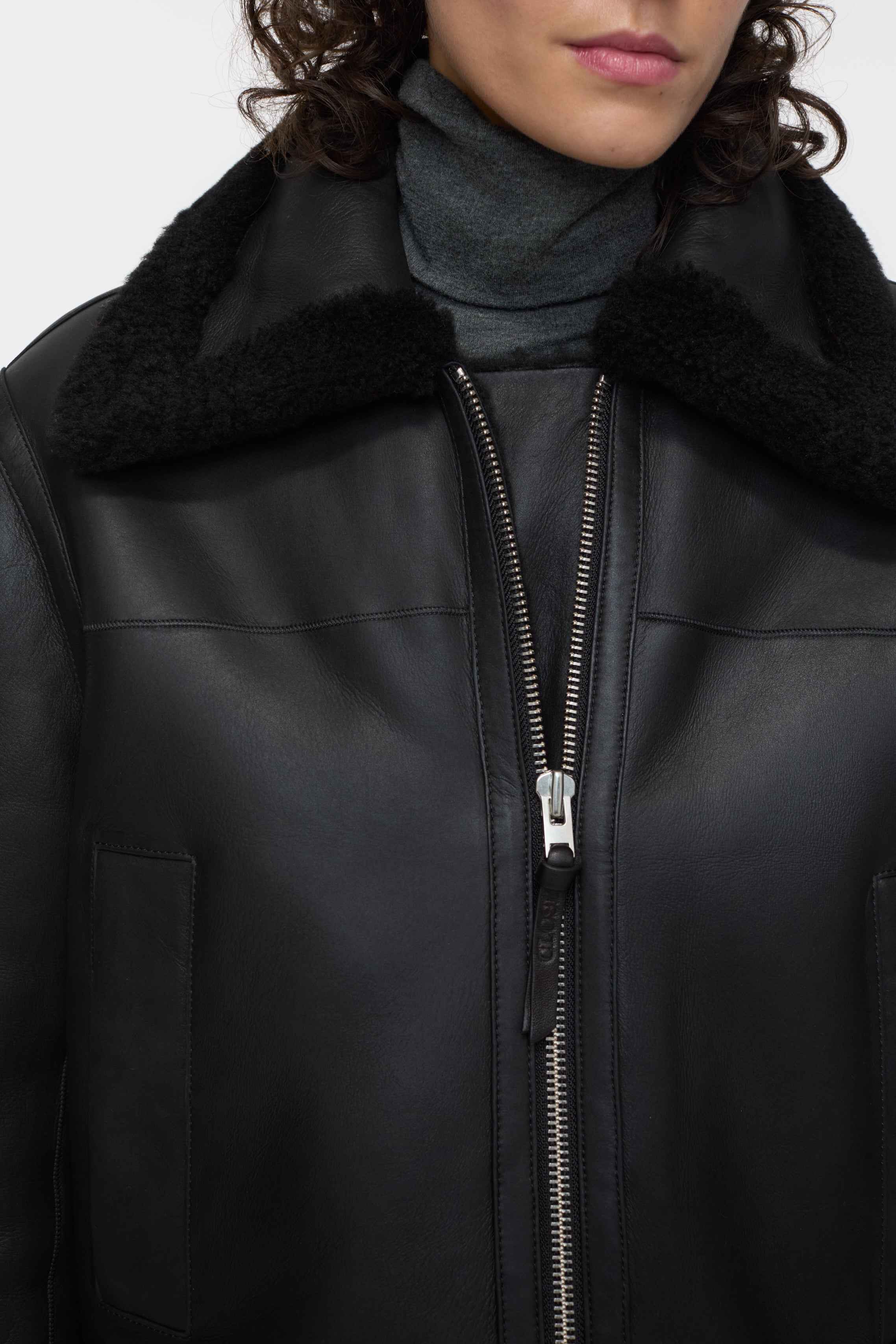 Closed-SHORT JACKET-Jacken & Mäntel-Black-Deal-Outlet-by-ARCHIVIST