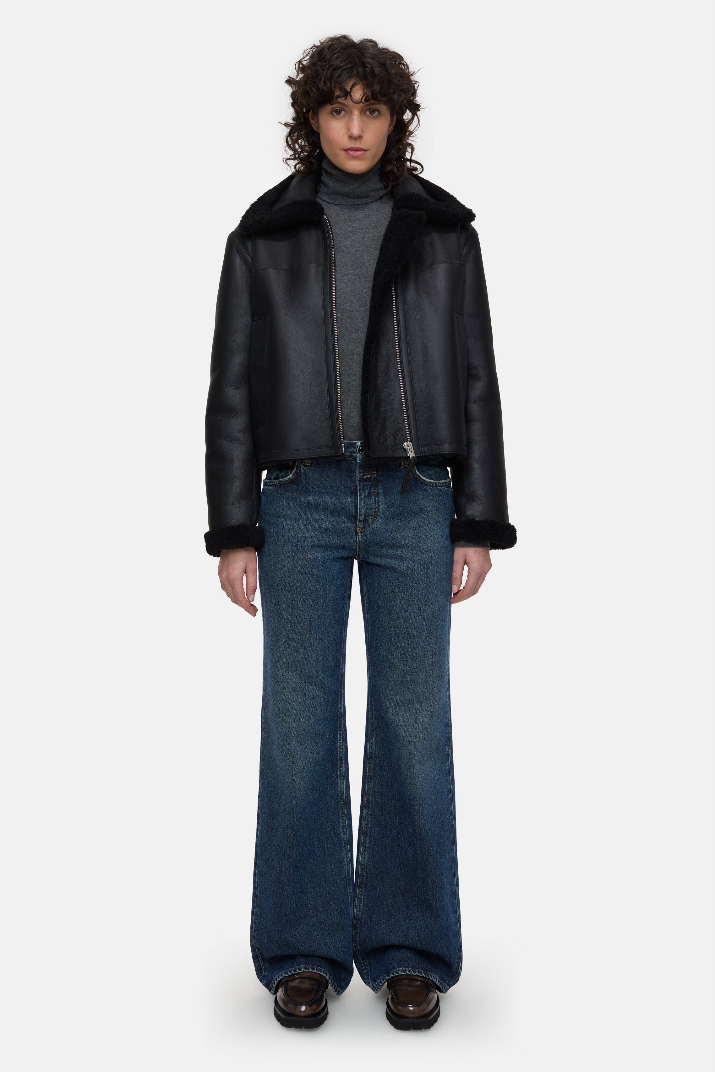 Closed-SHORT JACKET-Jacken & Mäntel-Black-Deal-Outlet-by-ARCHIVIST