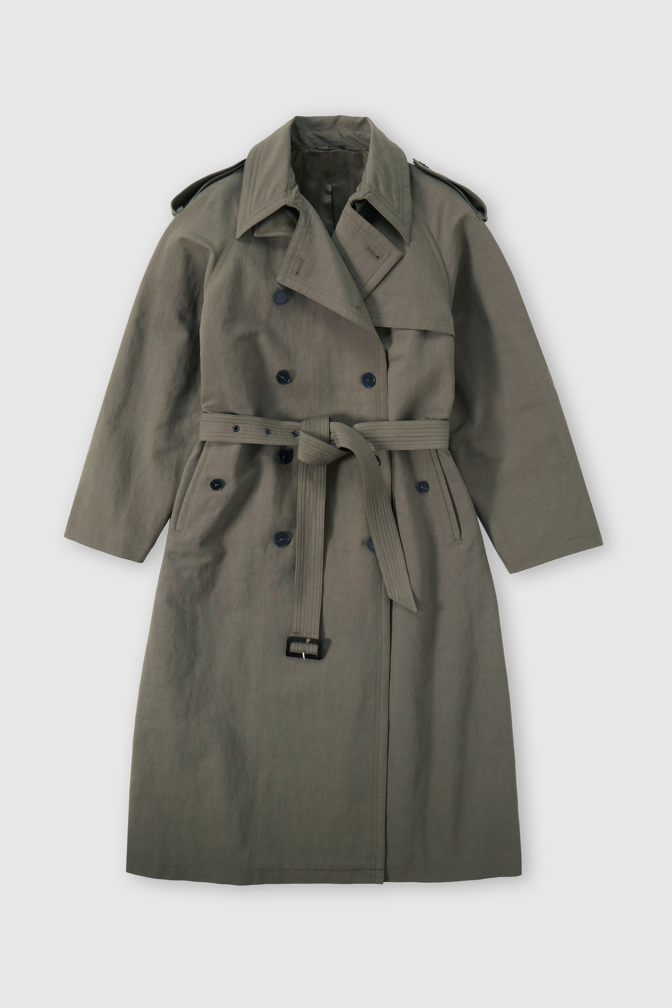 CLOSED-TRENCH COAT JACKETS & COATS-ARCHIVE-SALE-OUTLET-Lagerverkauf-Jacken & Mäntel-XS-ARMY GREEN-ARCHIVIST