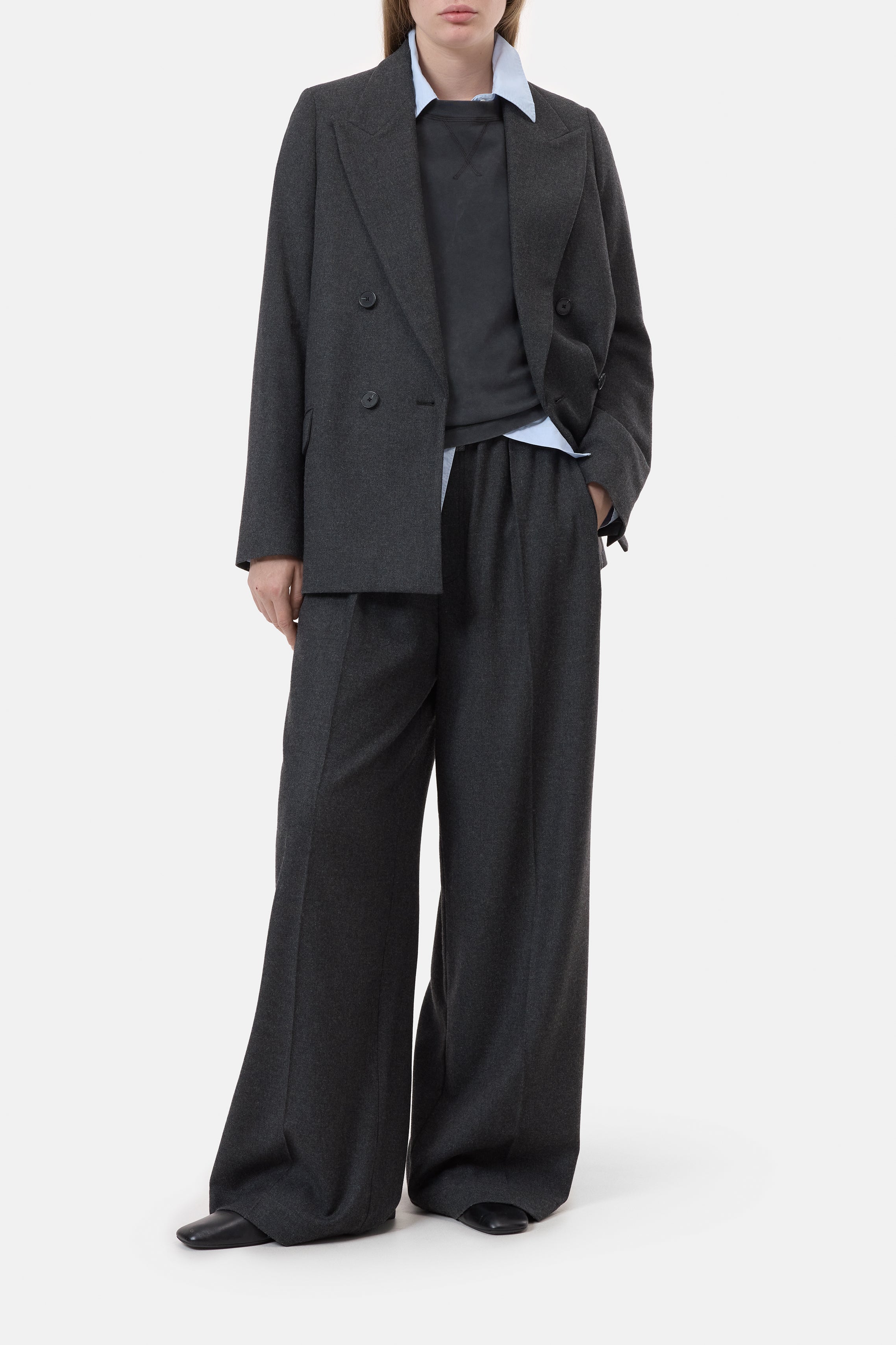 FITTED DOUBLEBREASTED BLAZER