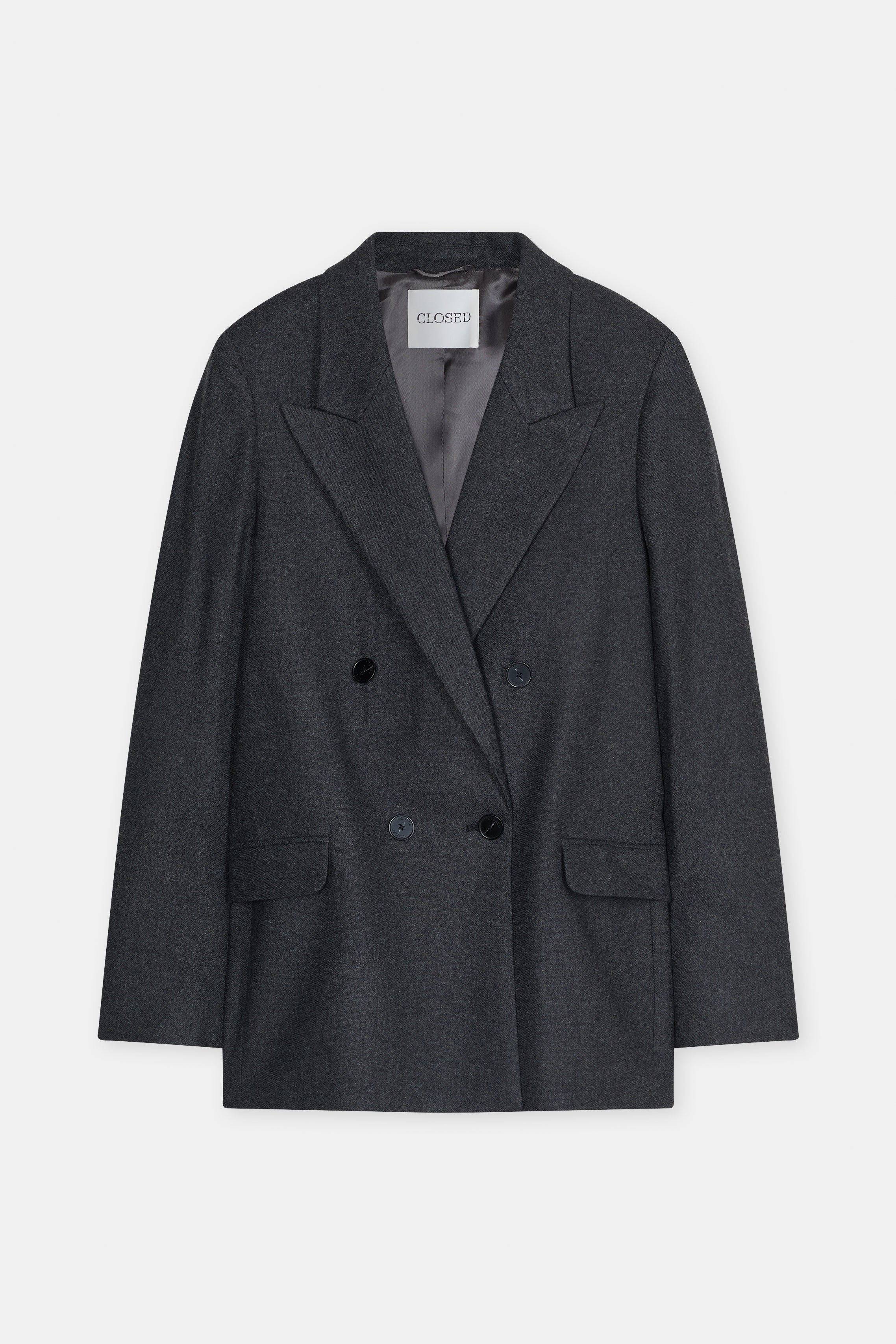 FITTED DOUBLEBREASTED BLAZER