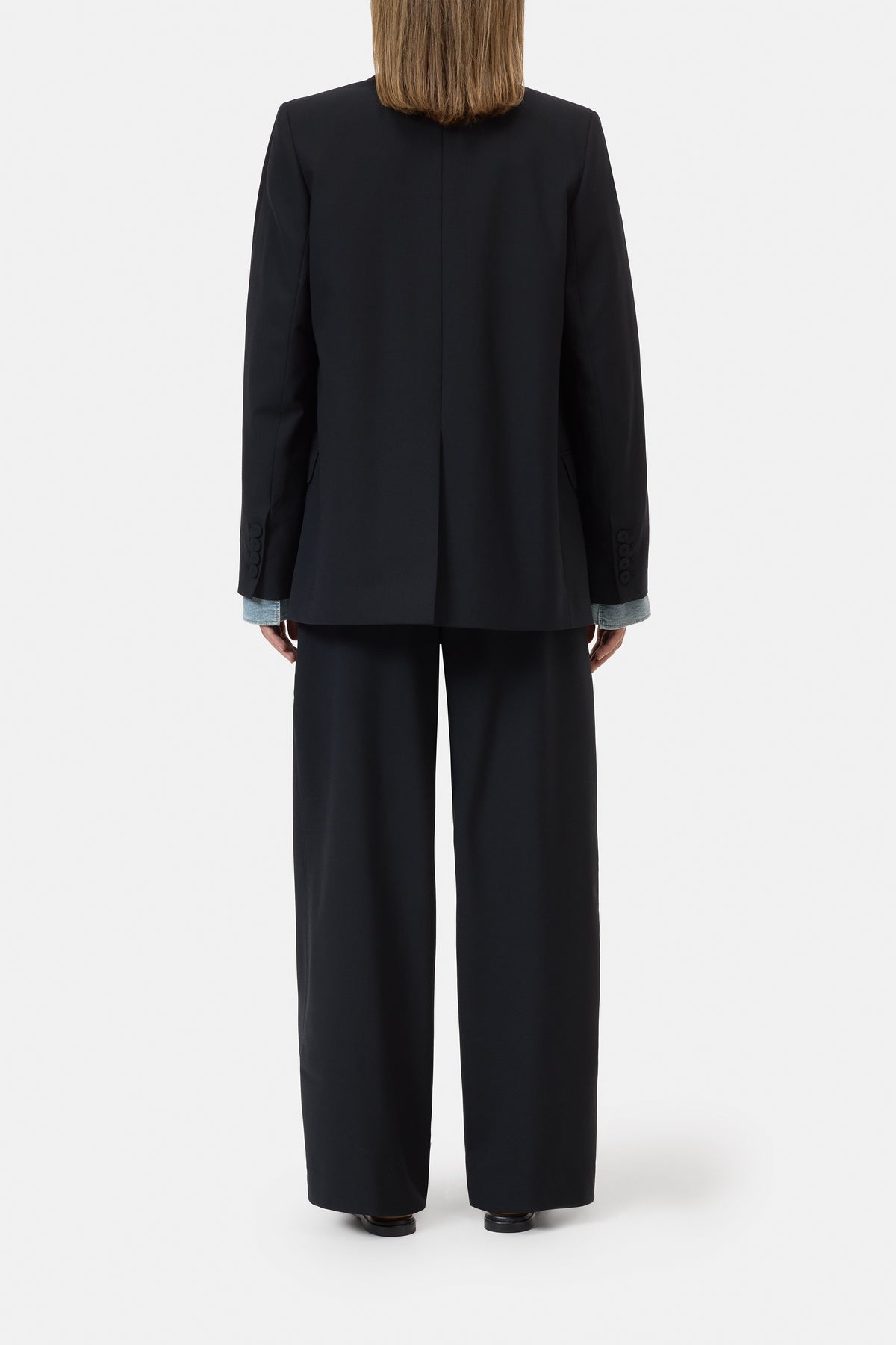 Fitted doublebreasted blazer