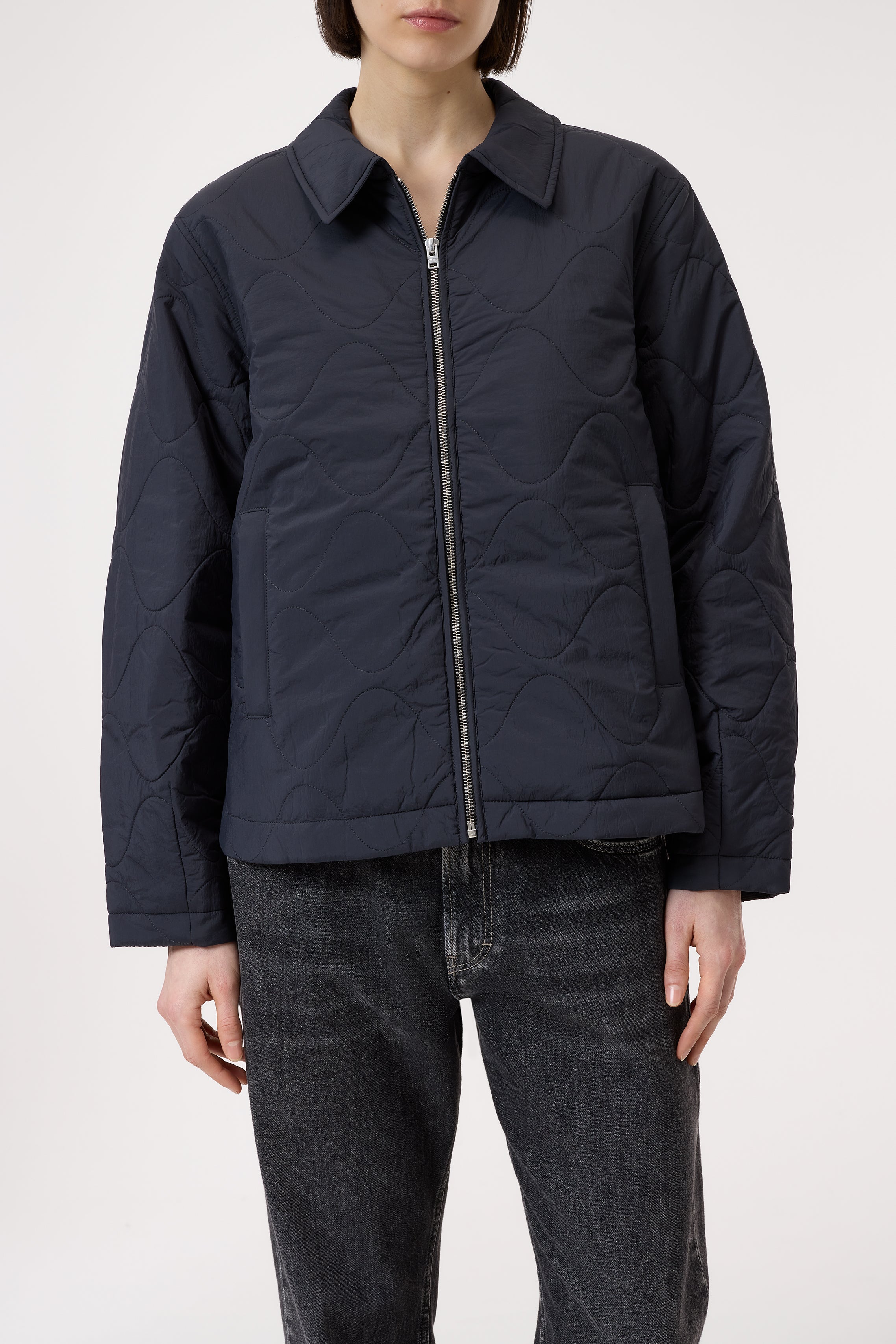 SHORT QUILTED BLOUSON-Jacken & Mäntel-Closed-ARCHIVIST