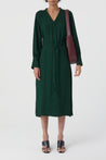 CLOSED-BELTED V NECK DRESS DRESSES-ARCHIVE-SALE-OUTLET-Lagerverkauf-Kleider & Röcke-ARCHIVIST