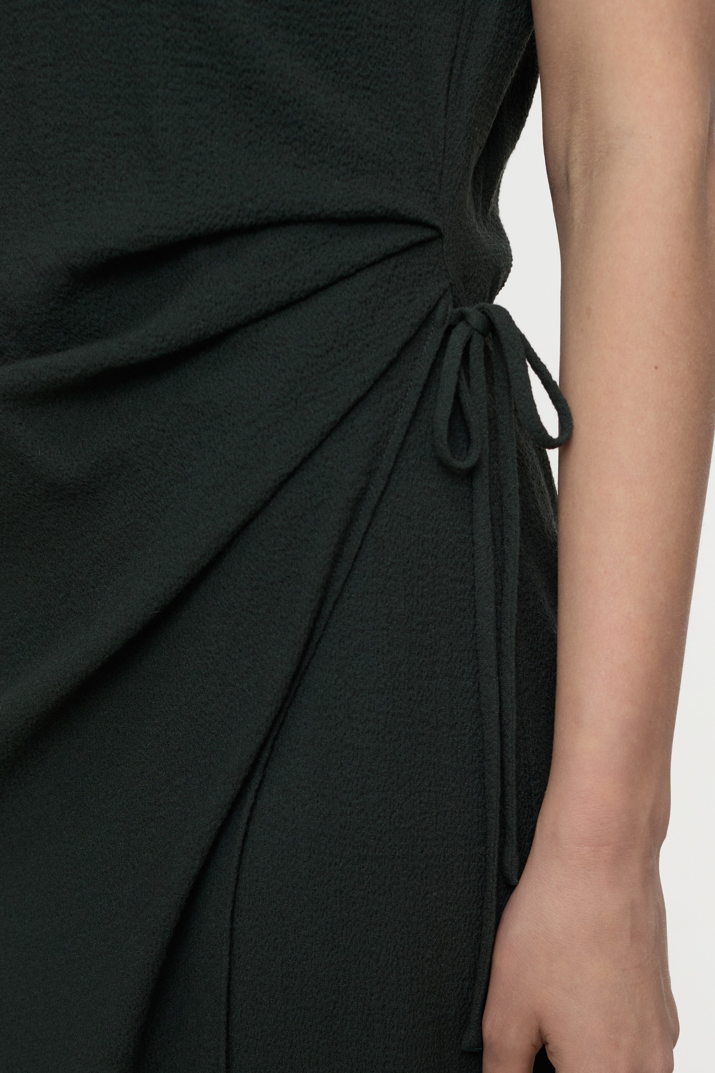 DRAPED DRESS