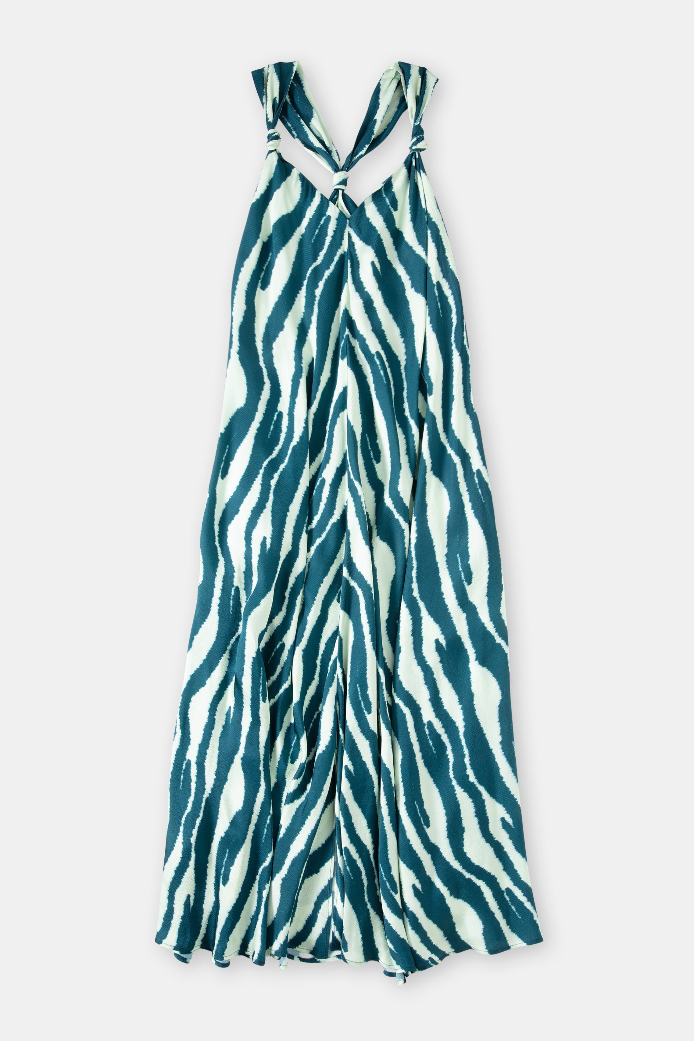 MAXI DRESS KNOTTED STRAPS