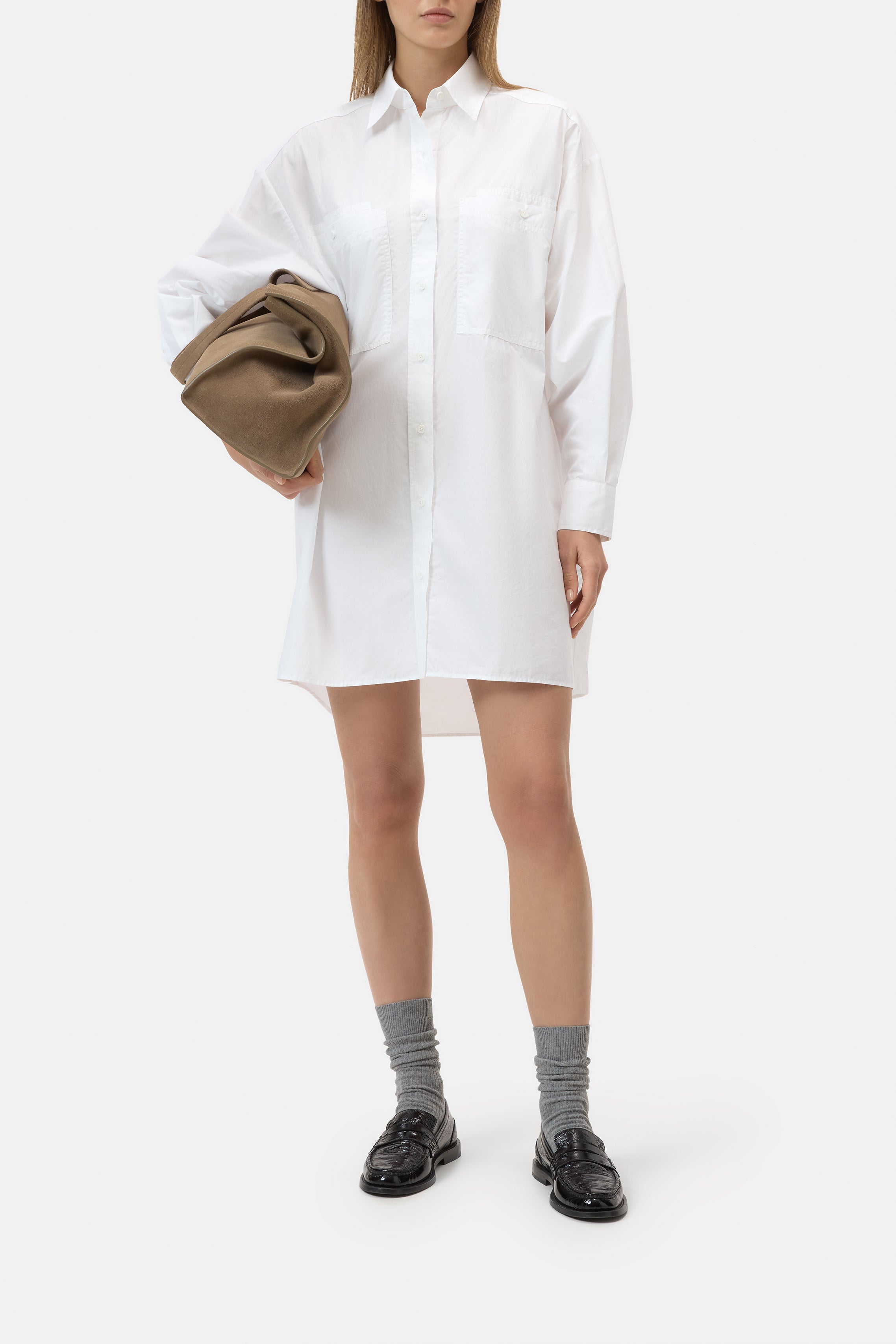 OVERSIZED SHIRT DRESS