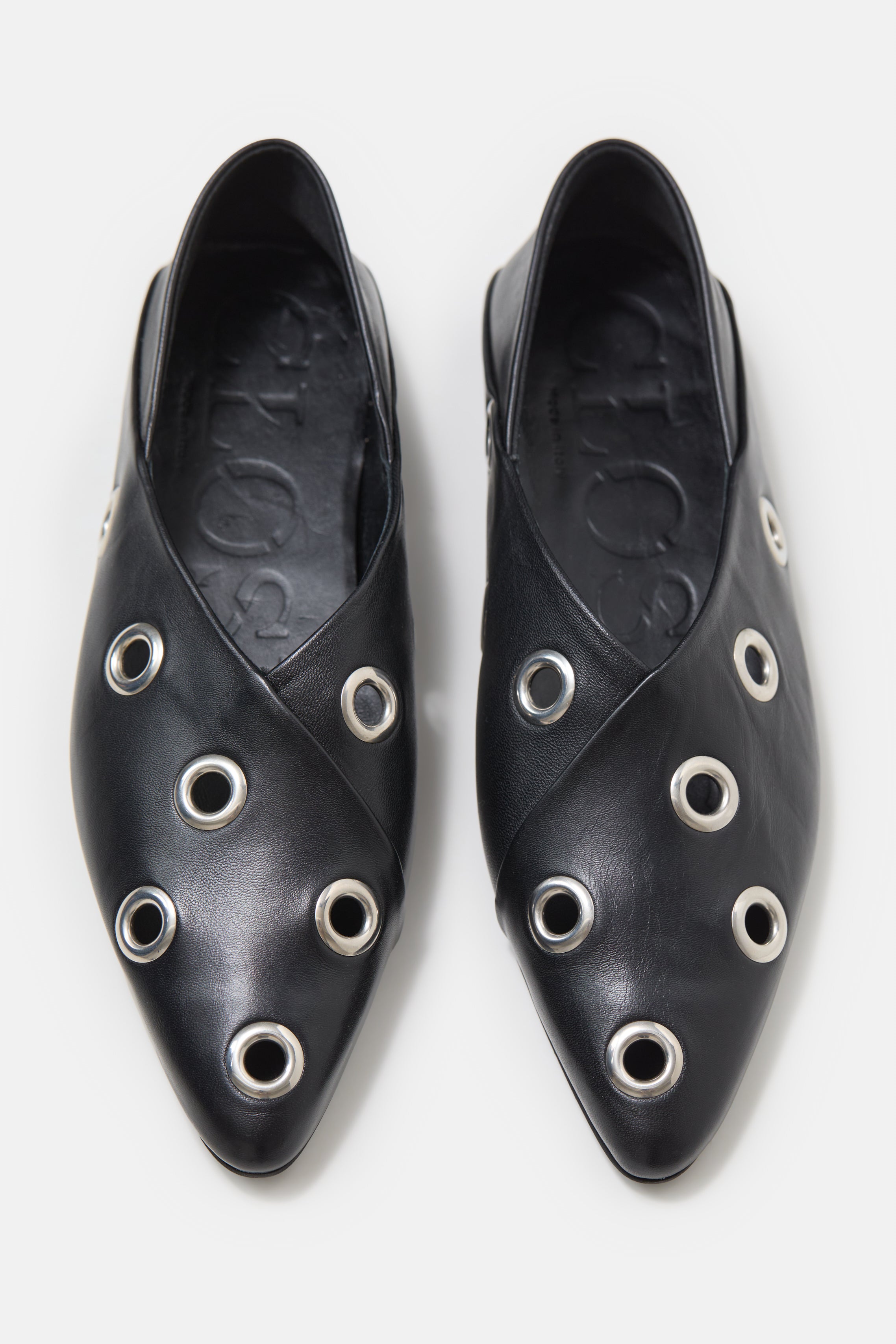 BALLERINA-Schuhe-Closed-36-Black-ARCHIVIST