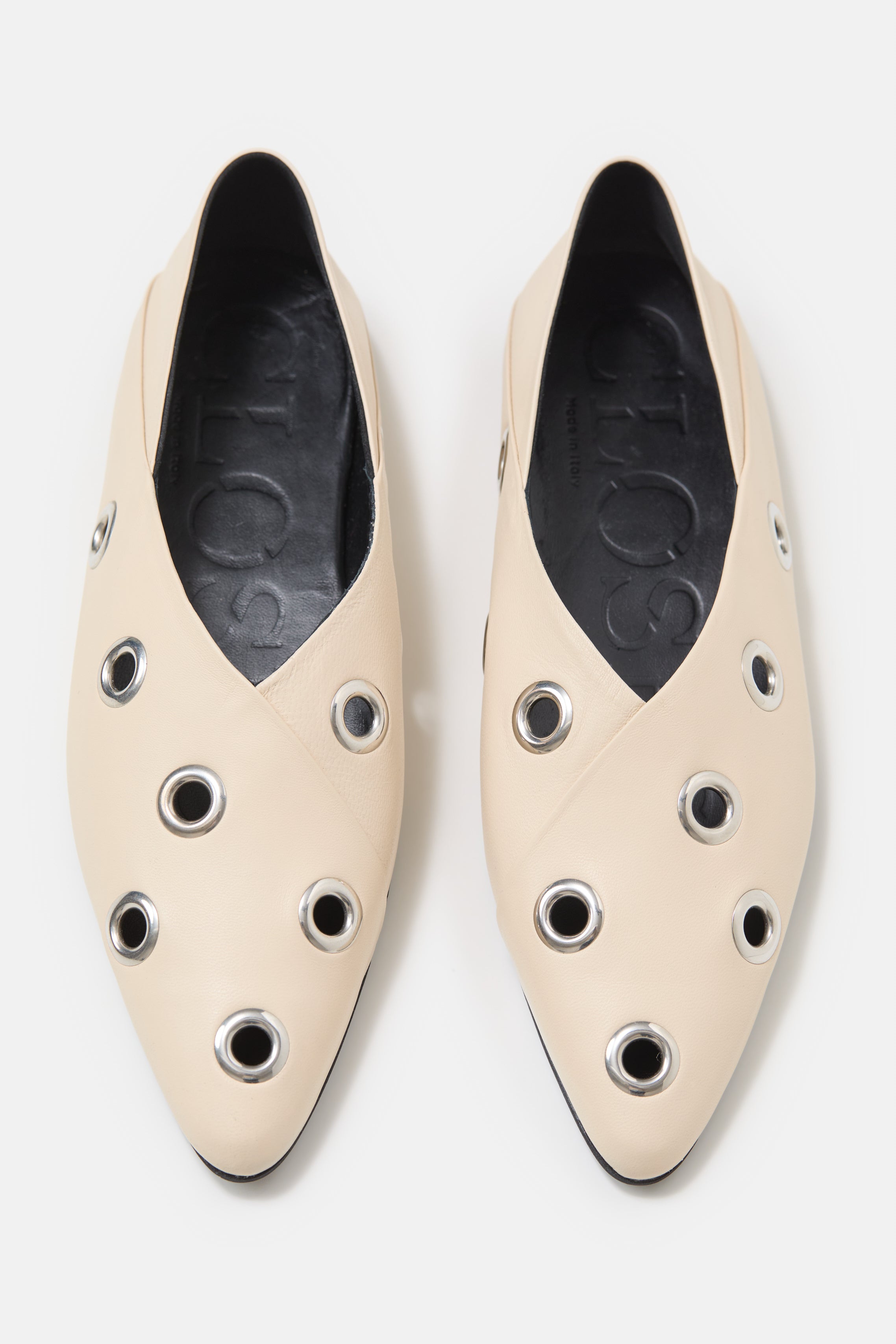 BALLERINA-Schuhe-Closed-36-Ecru-ARCHIVIST