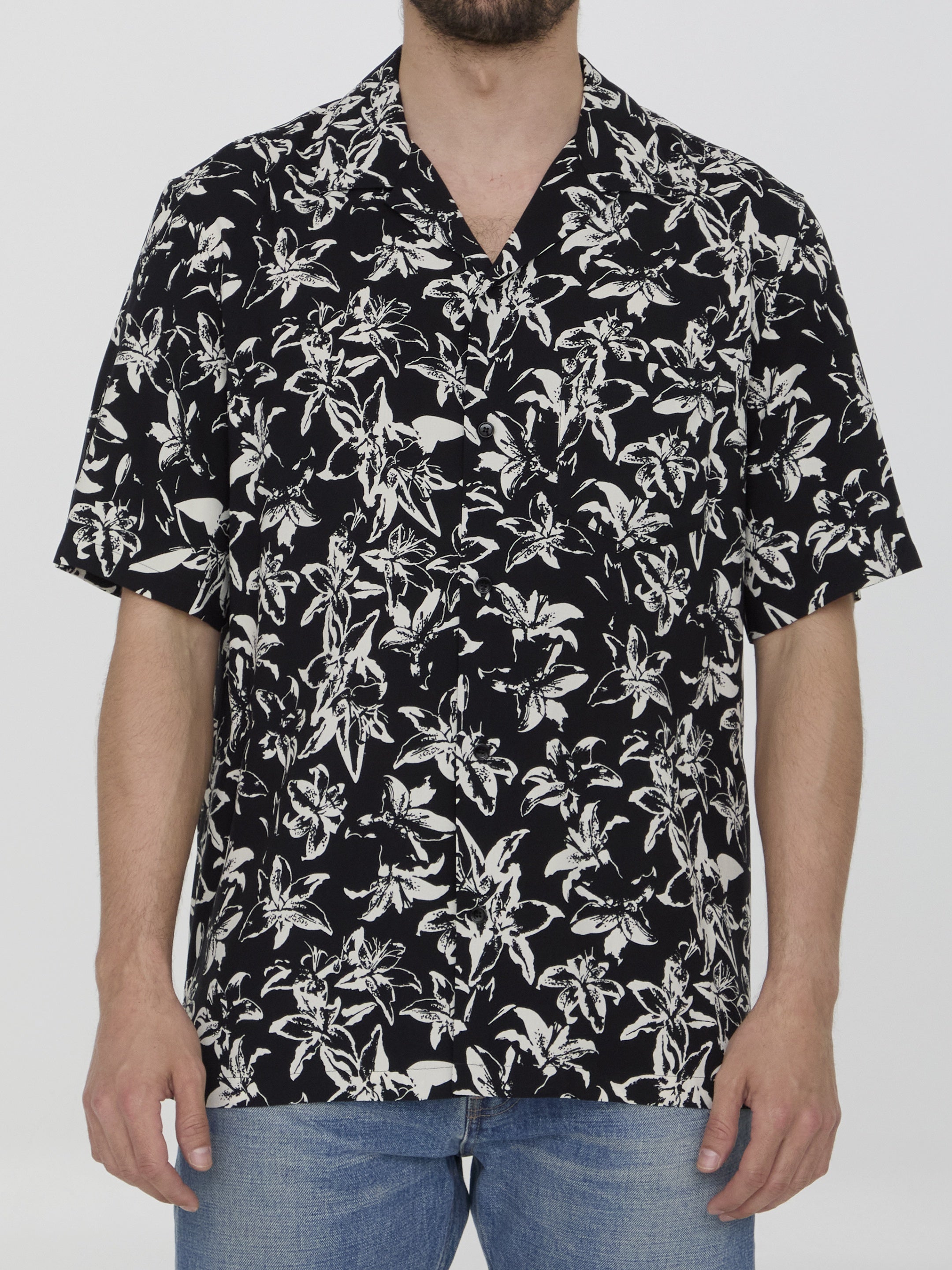 CELINE-OUTLET-SALE-Hawaiian-shirt-Shirts-38-BLACK-ARCHIVE-COLLECTION.jpg