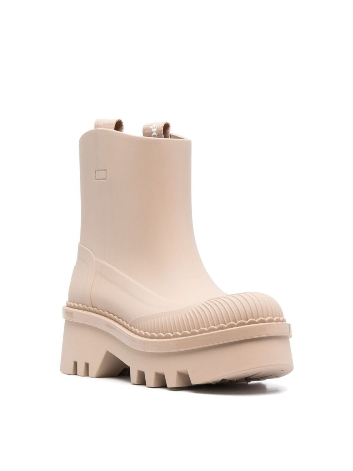 ChloÃ©-OUTLET-SALE-Raina Beige RosÃ© Rain Boots-ARCHIVIST