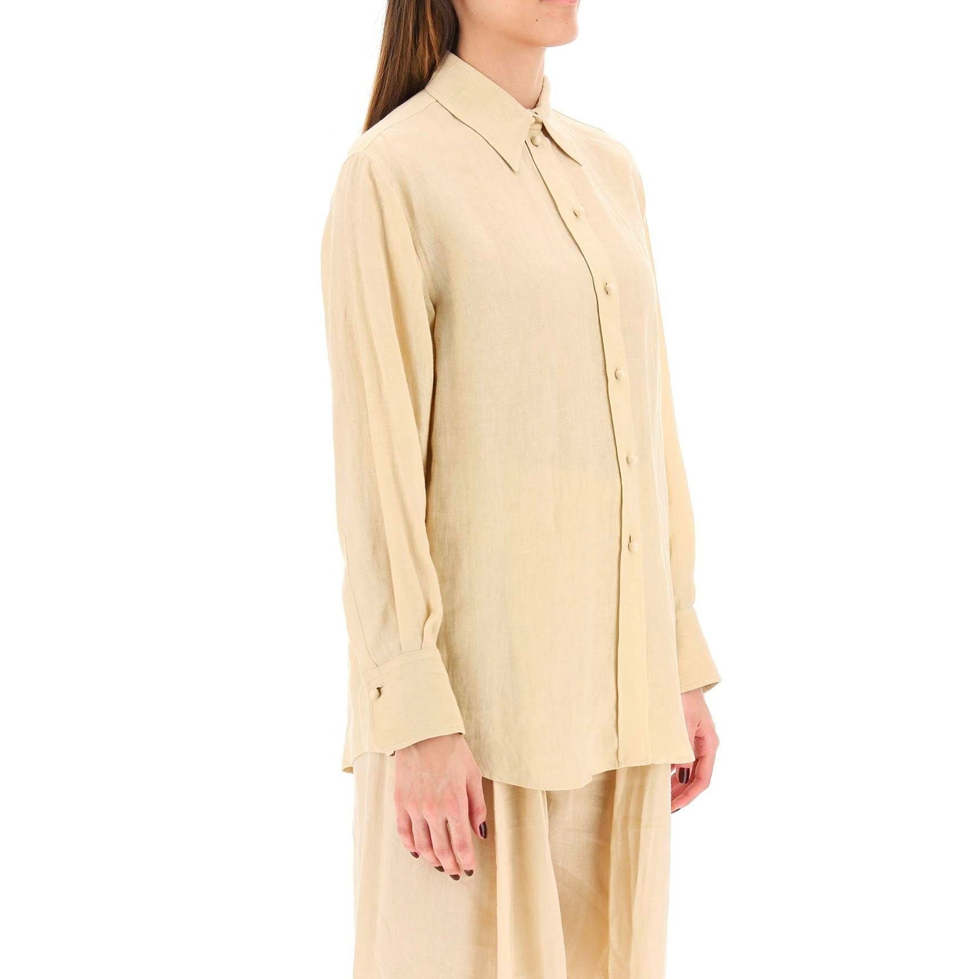 CHLOE-OUTLET-SALE-Chloe-Linen-Shirt-Shirts-BROWN-42-ARCHIVE-COLLECTION-2.jpg