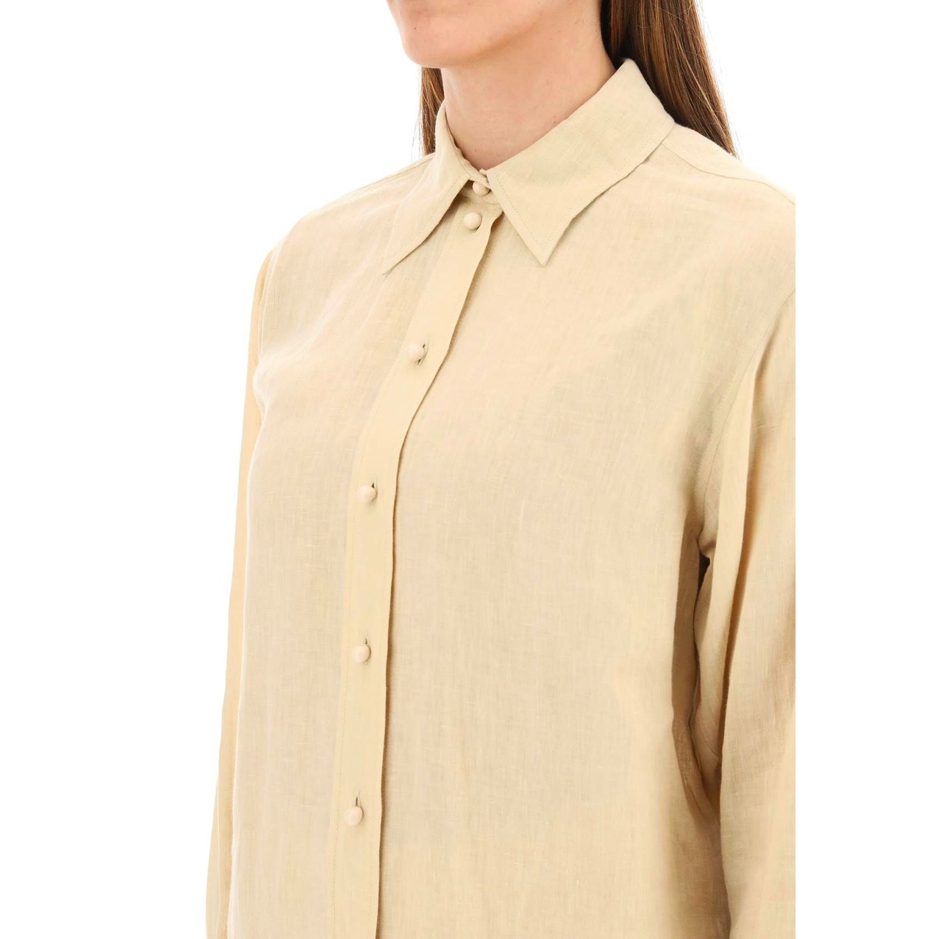 CHLOE-OUTLET-SALE-Chloe-Linen-Shirt-Shirts-BROWN-42-ARCHIVE-COLLECTION-4.jpg