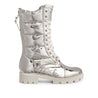 Christian Louboutin Pavleta Silver Boots