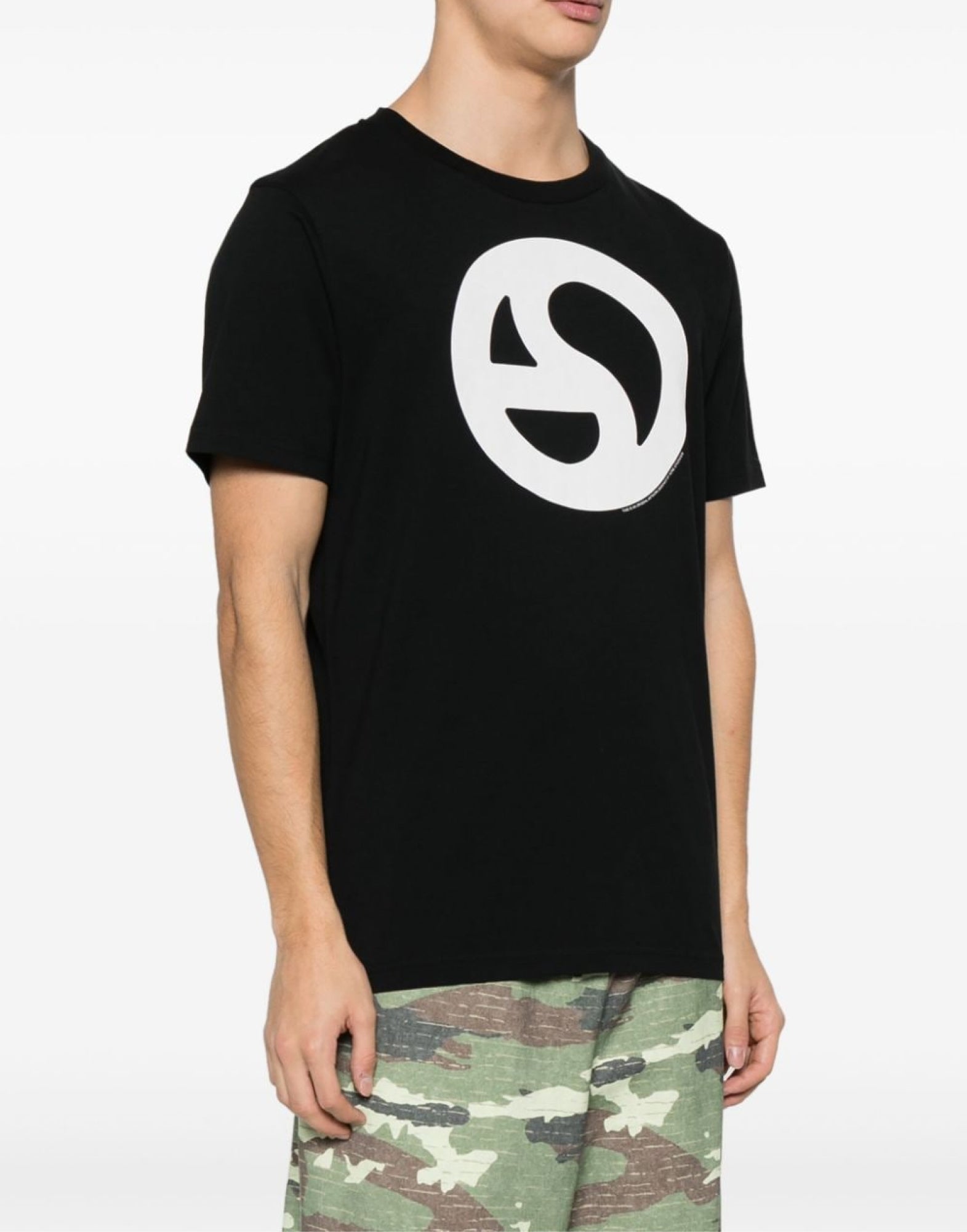 Acne Studios-OUTLET-SALE-Everest Logogram T-Shirt-ARCHIVIST