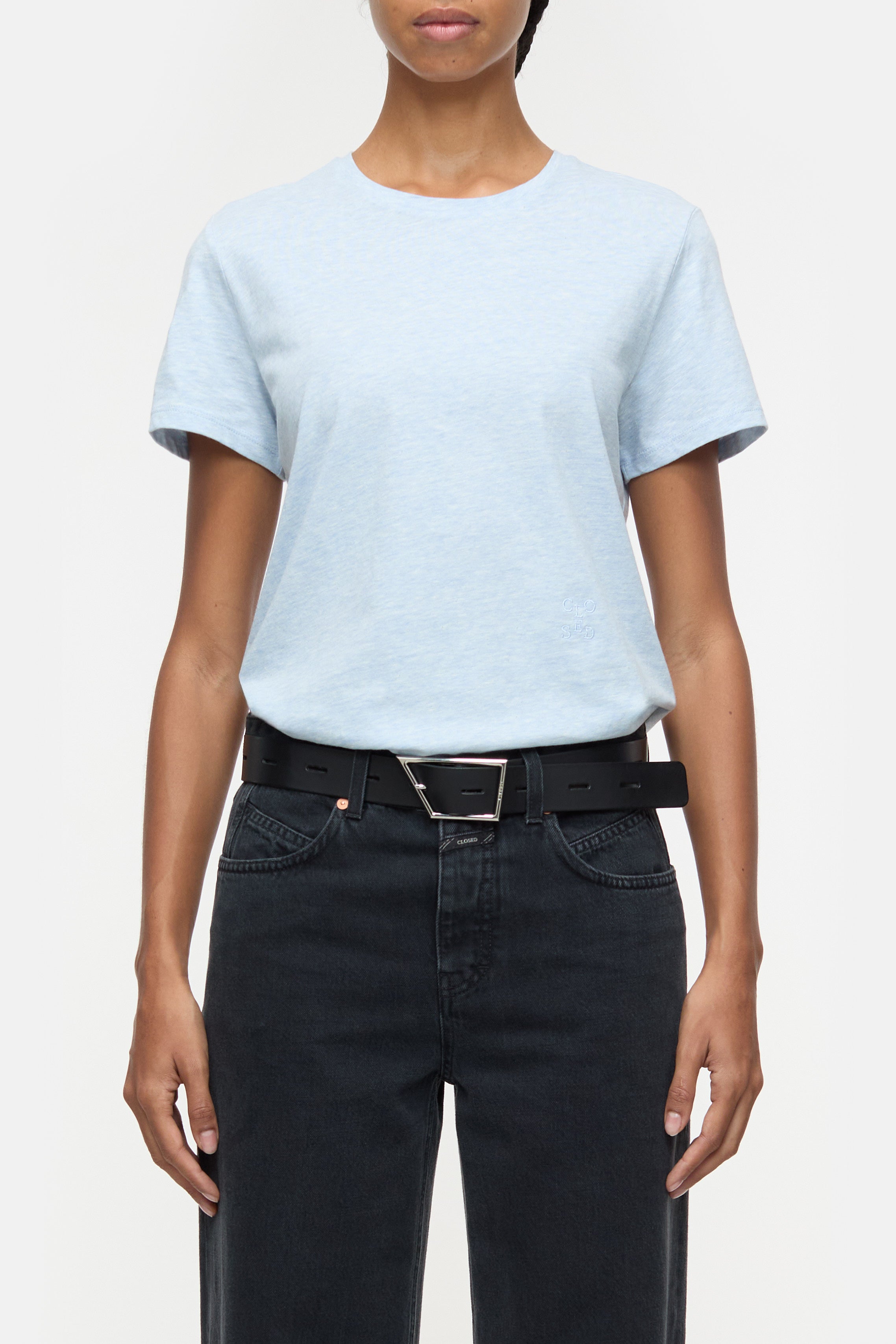 BASIC T-SHIRT-Shirts-Closed-XXS-LAZIO BLUE-ARCHIVIST