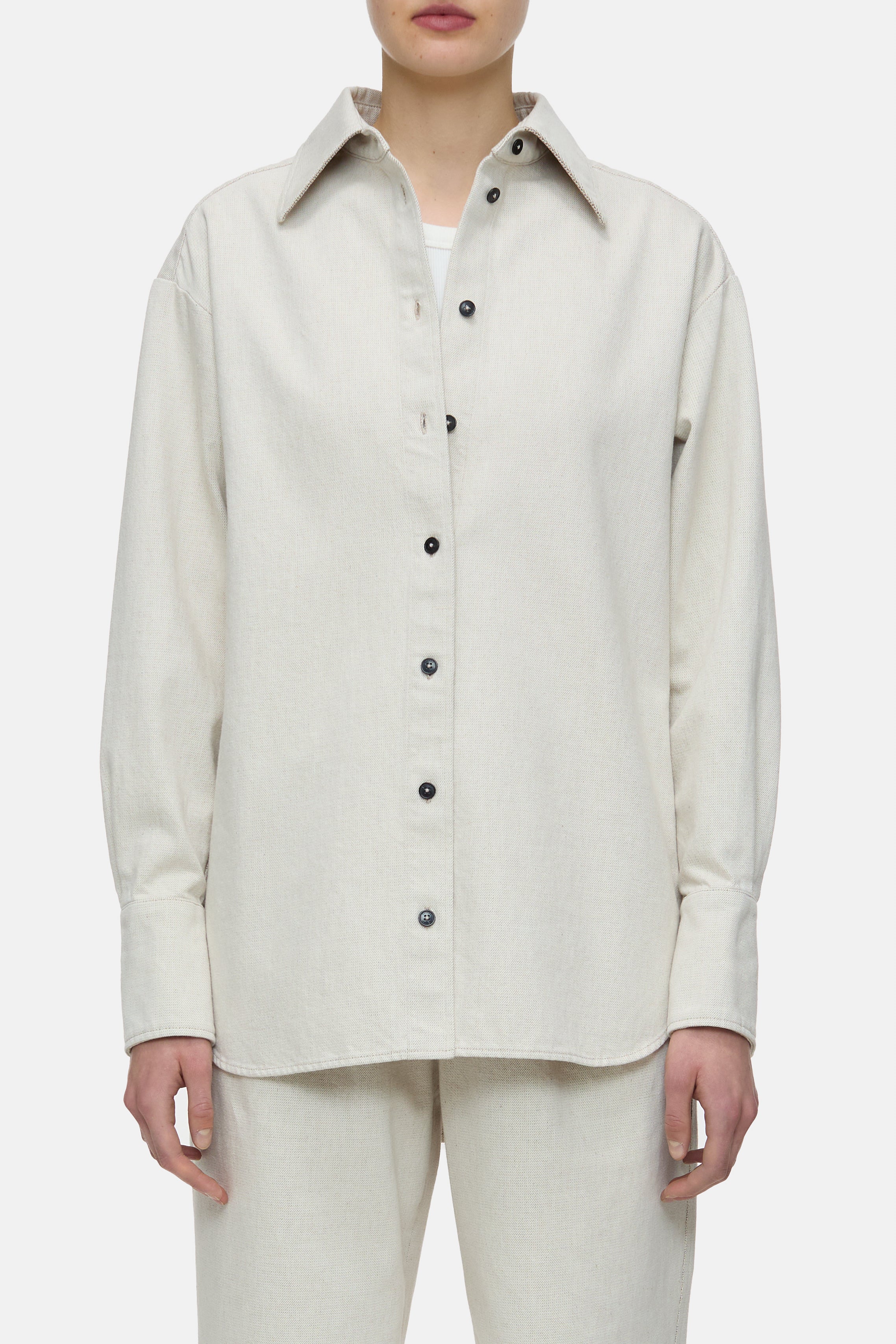 BOXY LONG SLEEVE SHIRT-Hemden & Blusen-Closed-XXS-CREME-ARCHIVIST