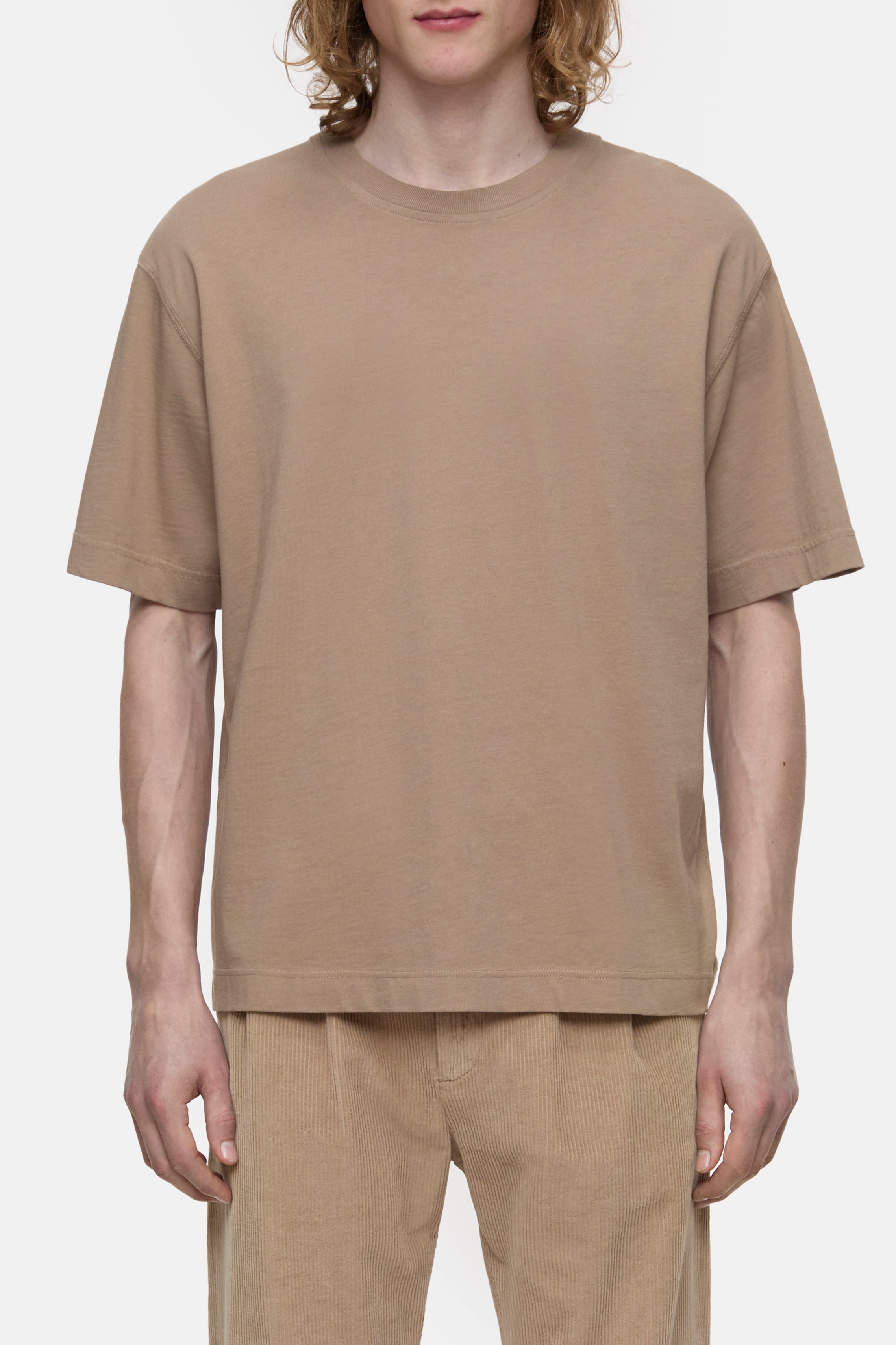 CLASSIC T-SHIRT-Shirts-Closed-XS-CASHEW CREAM-ARCHIVIST