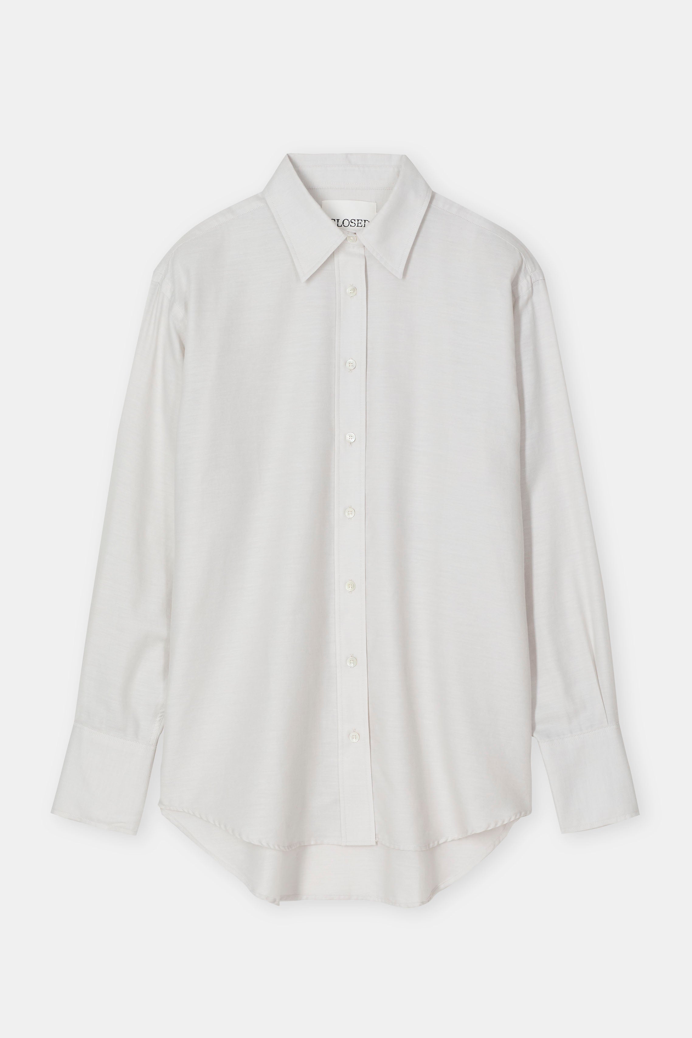 CLASSY LONG CUFF BLOUSE-Hemden & Blusen-Closed-ARCHIVIST