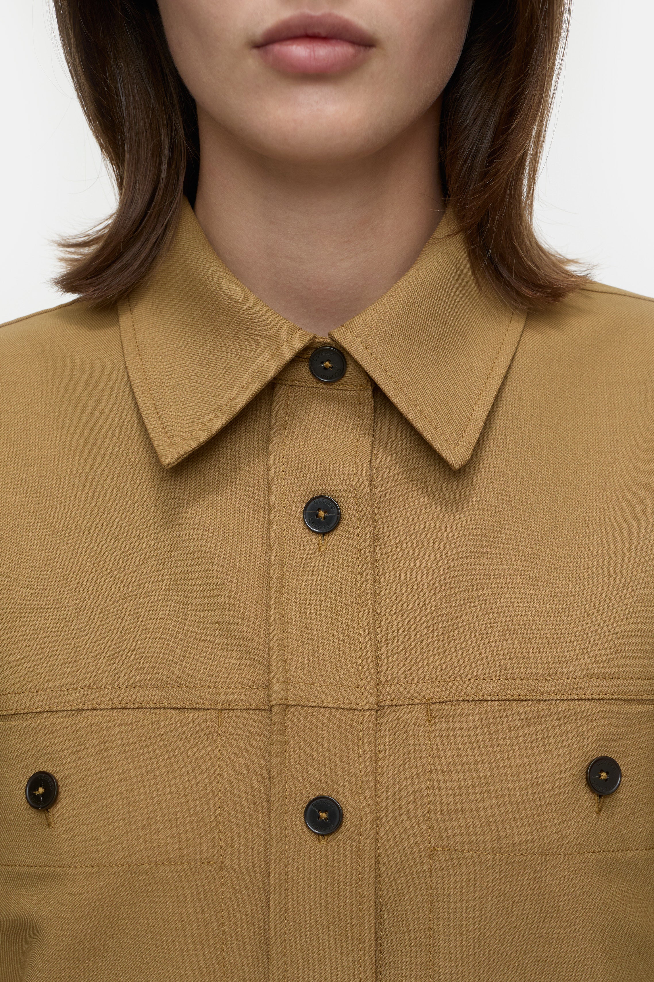 FITTED UTILITY SHIRT-Hemden & Blusen-Closed-ARCHIVIST