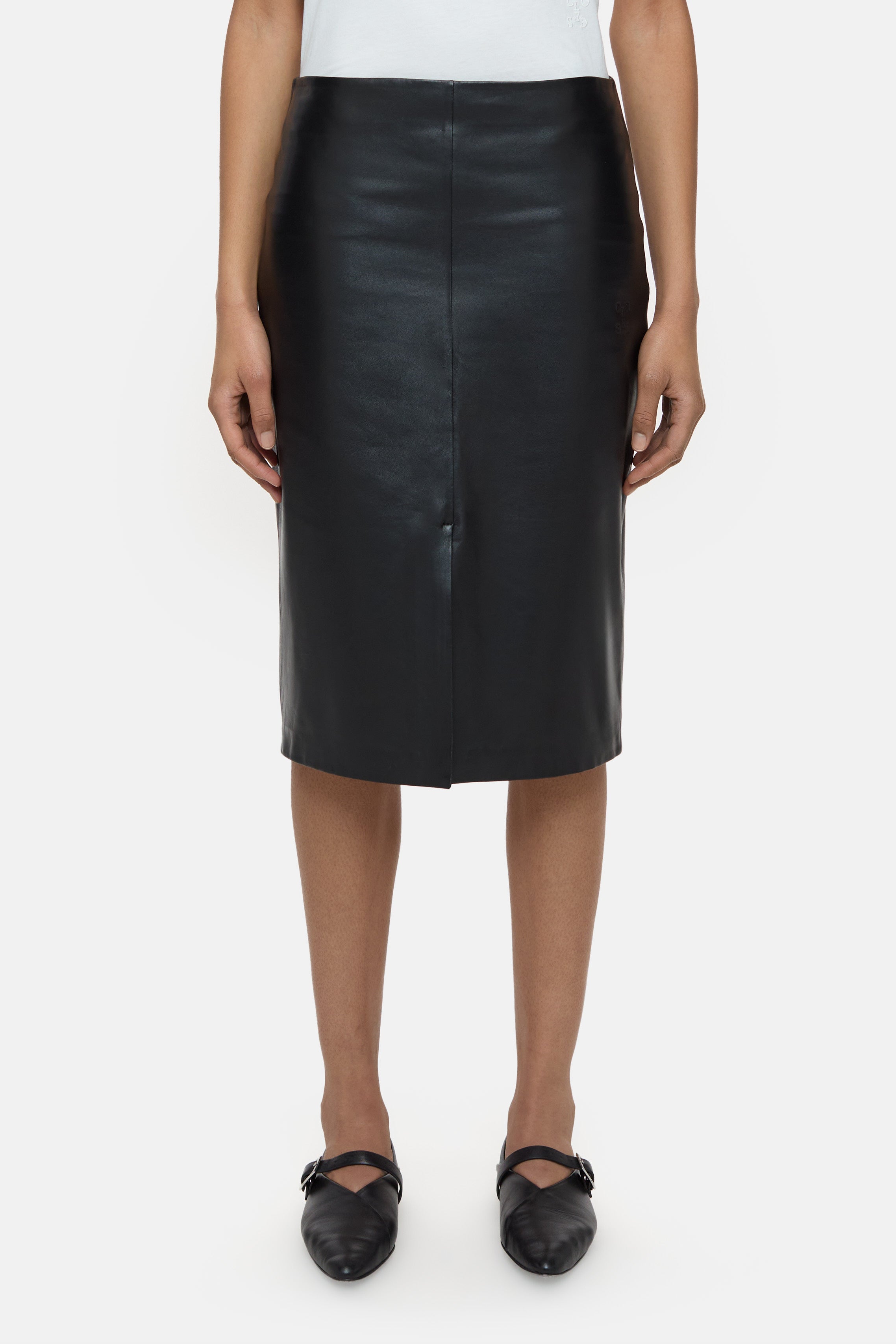 LEATHER SKIRT-Kleider & Röcke-Closed-XXS-BLACK-ARCHIVIST