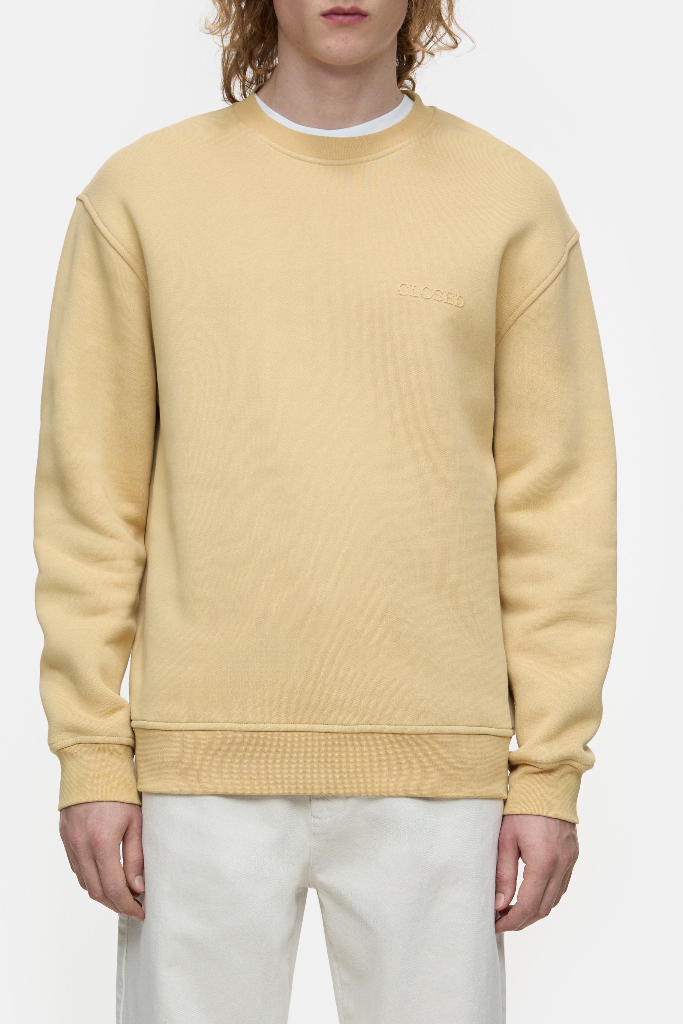 LOGO CREWNECK SWEAT-Shirts-Closed-XS-PEANUTBUTTER-ARCHIVIST