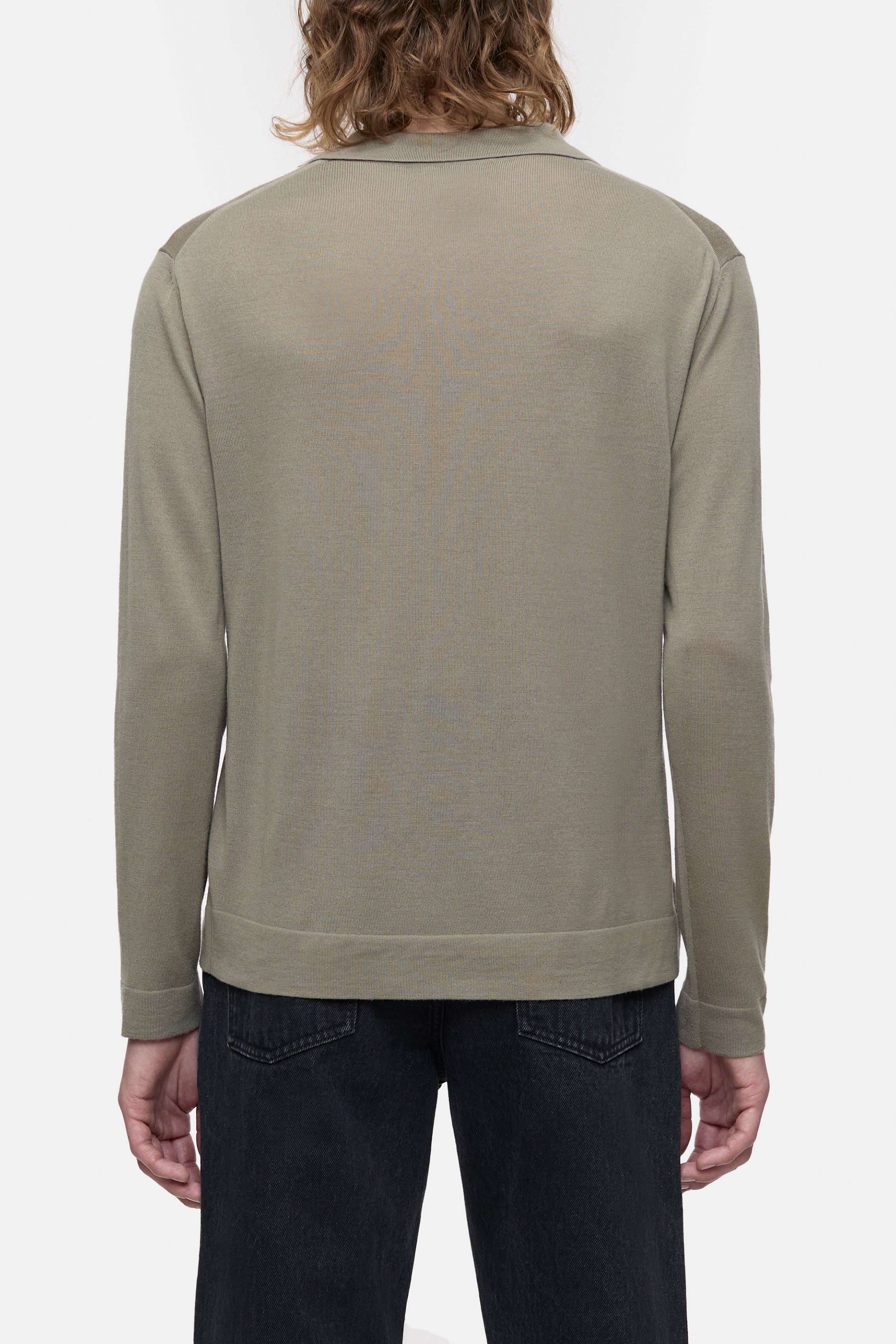 LONG SLEEVE POLO-Strick & Pullover-Closed-ARCHIVIST