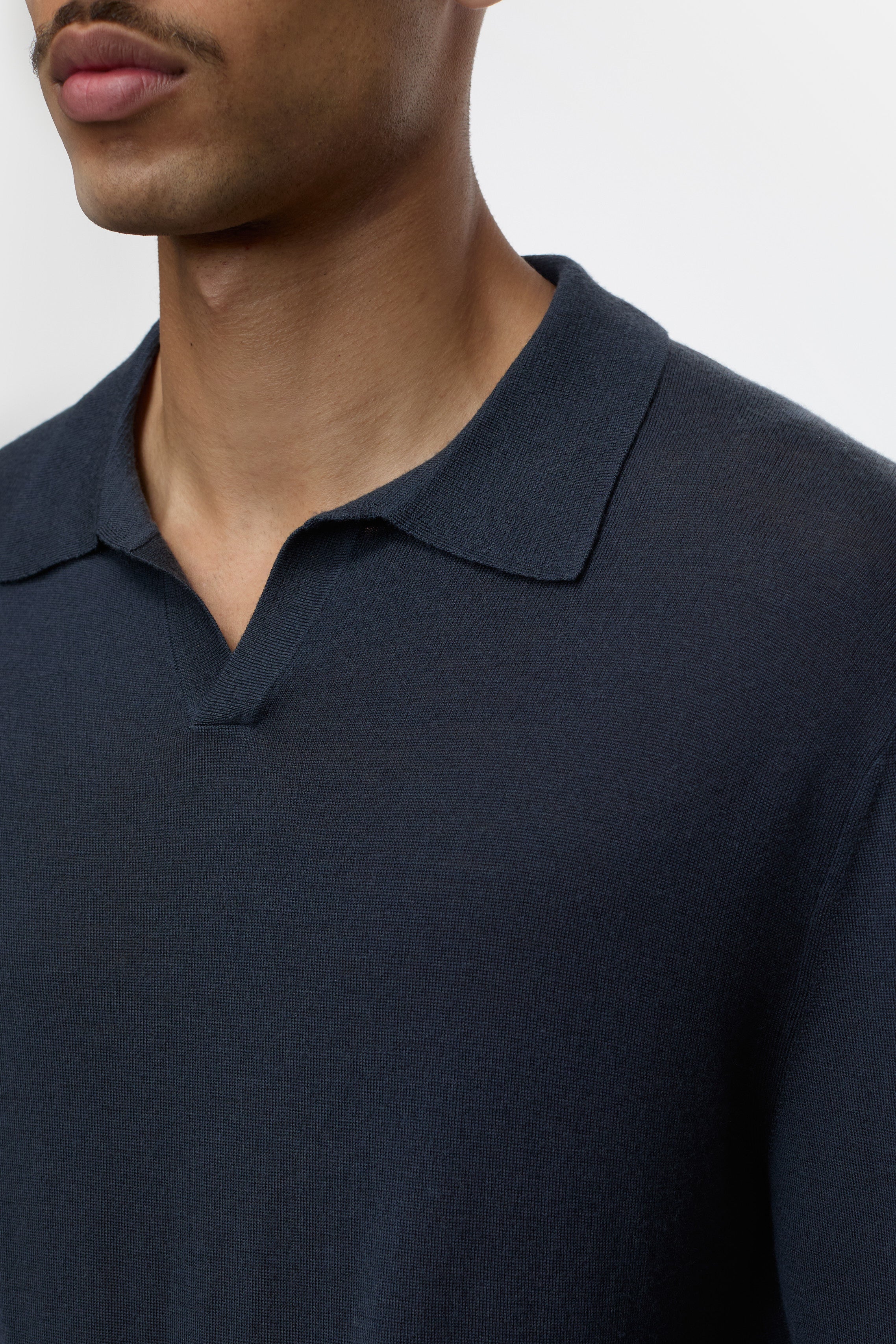 LONG SLEEVE POLO-Strick & Pullover-Closed-ARCHIVIST