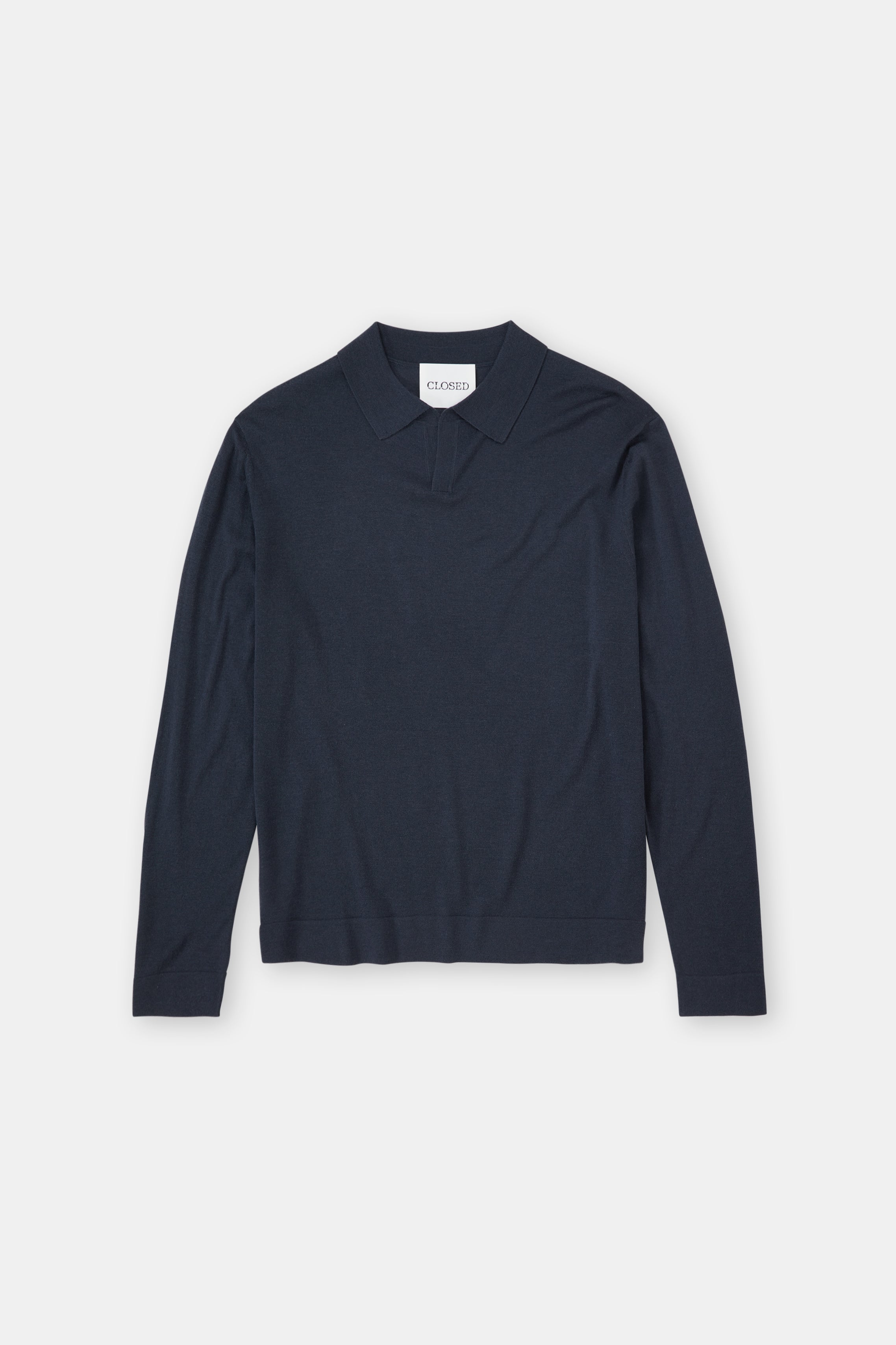 LONG SLEEVE POLO-Strick & Pullover-Closed-ARCHIVIST