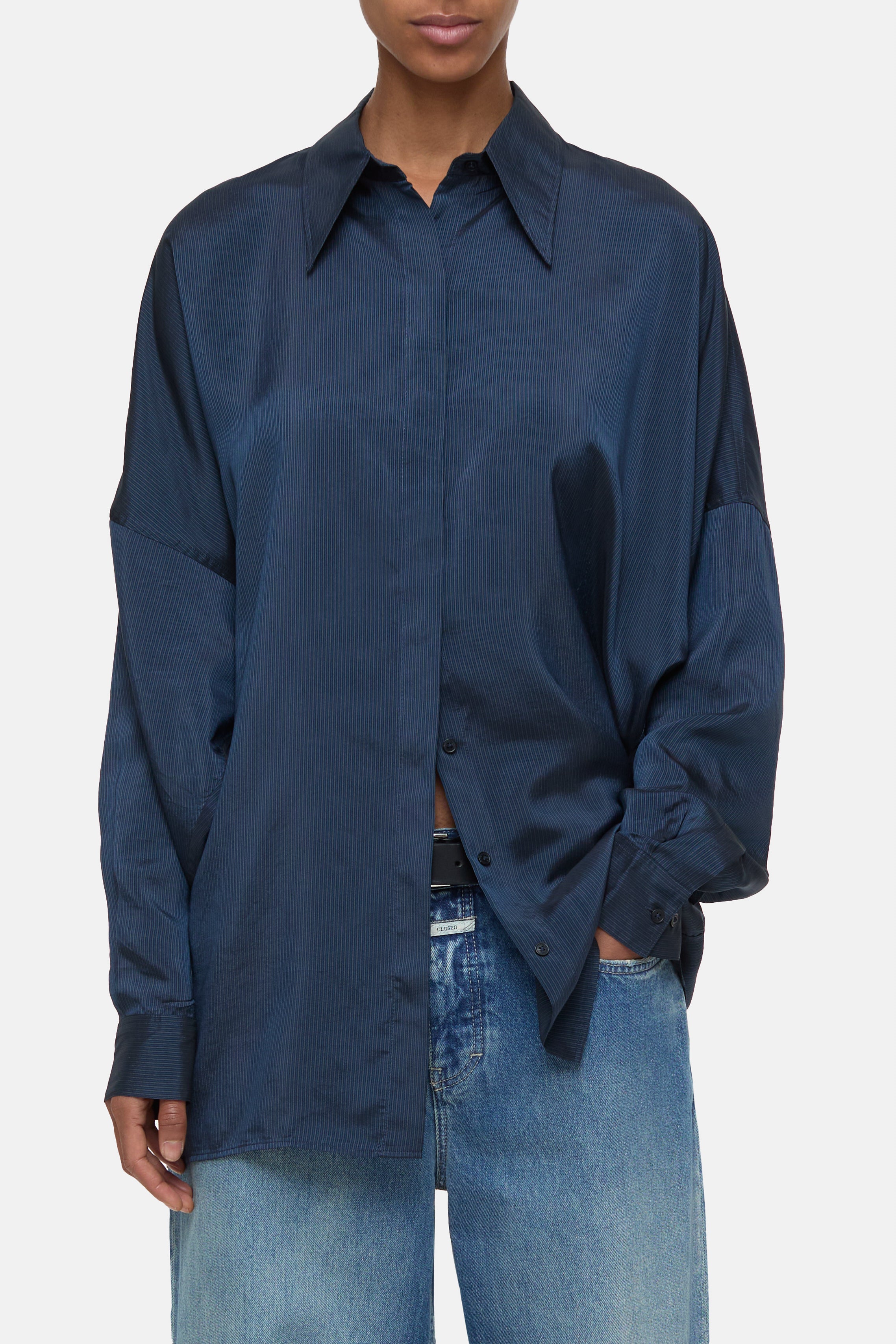 LONG SLEEVE SHIRT-Hemden & Blusen-Closed-XXS-SPACE BLUE-ARCHIVIST