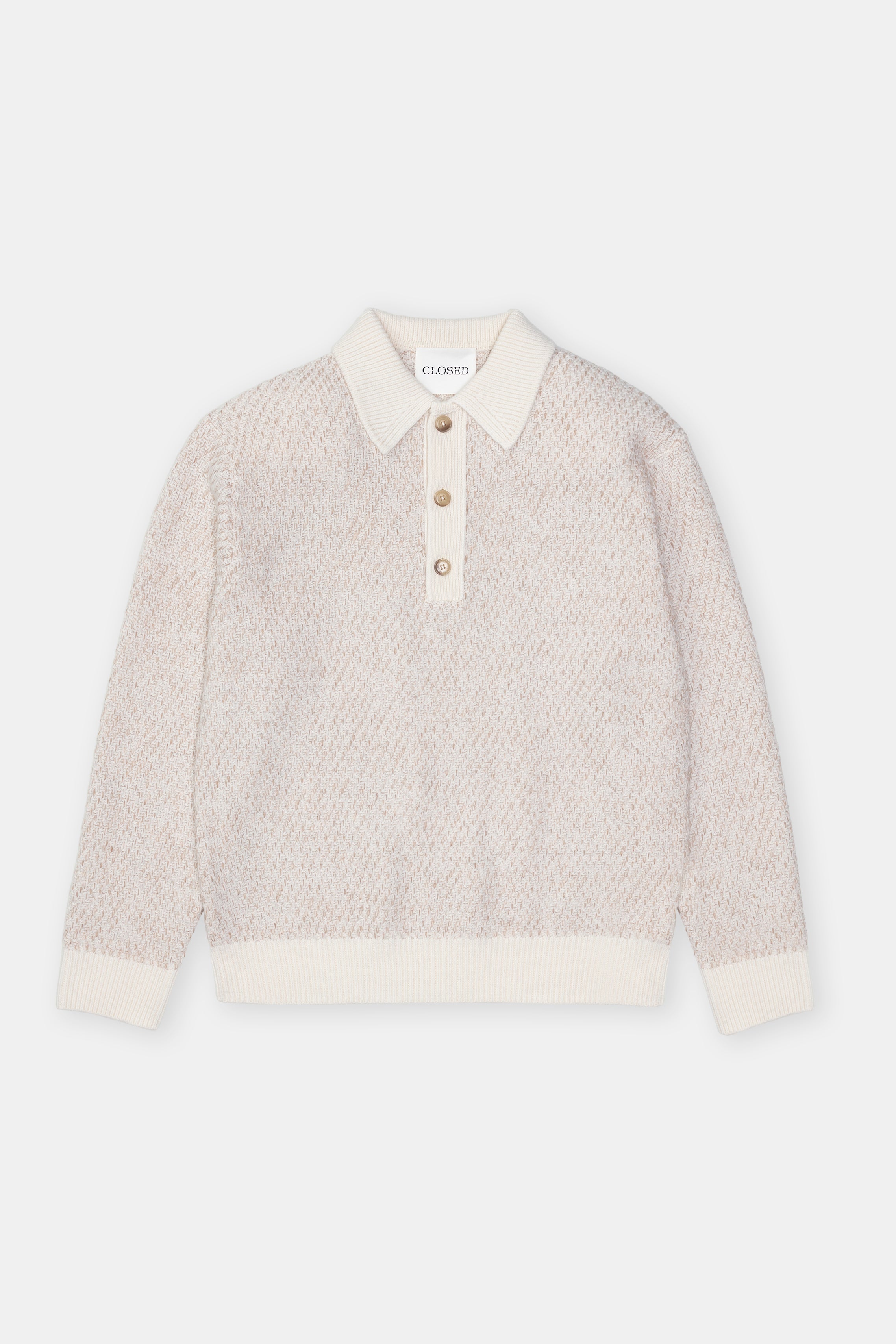 POLO JUMPER-Strick & Pullover-Closed-XS-IVORY-ARCHIVIST